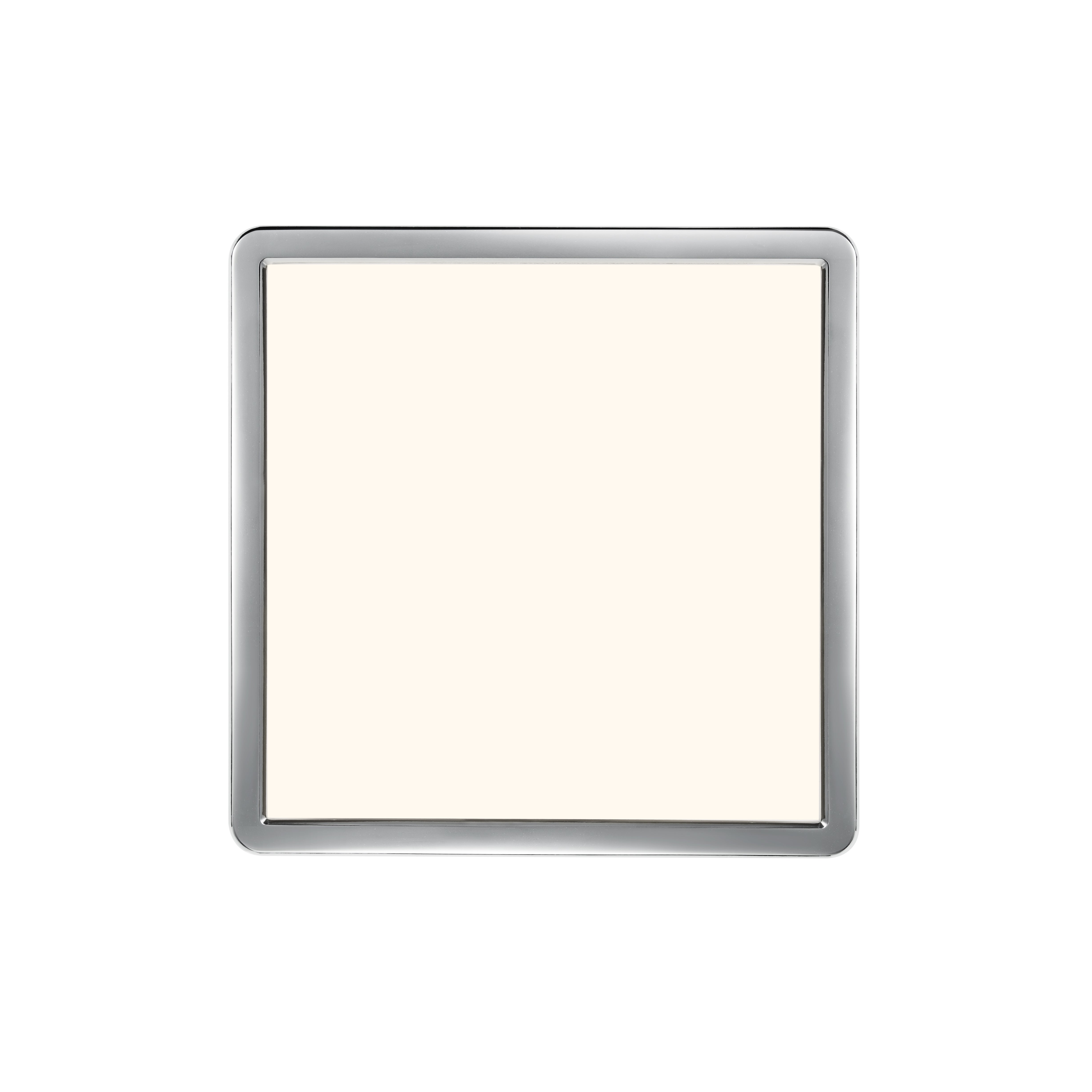 Plafonnier LED salle de bain Oja 29.4cmx29.4cm blanc chaud/neutre chrome Nordlux - 6