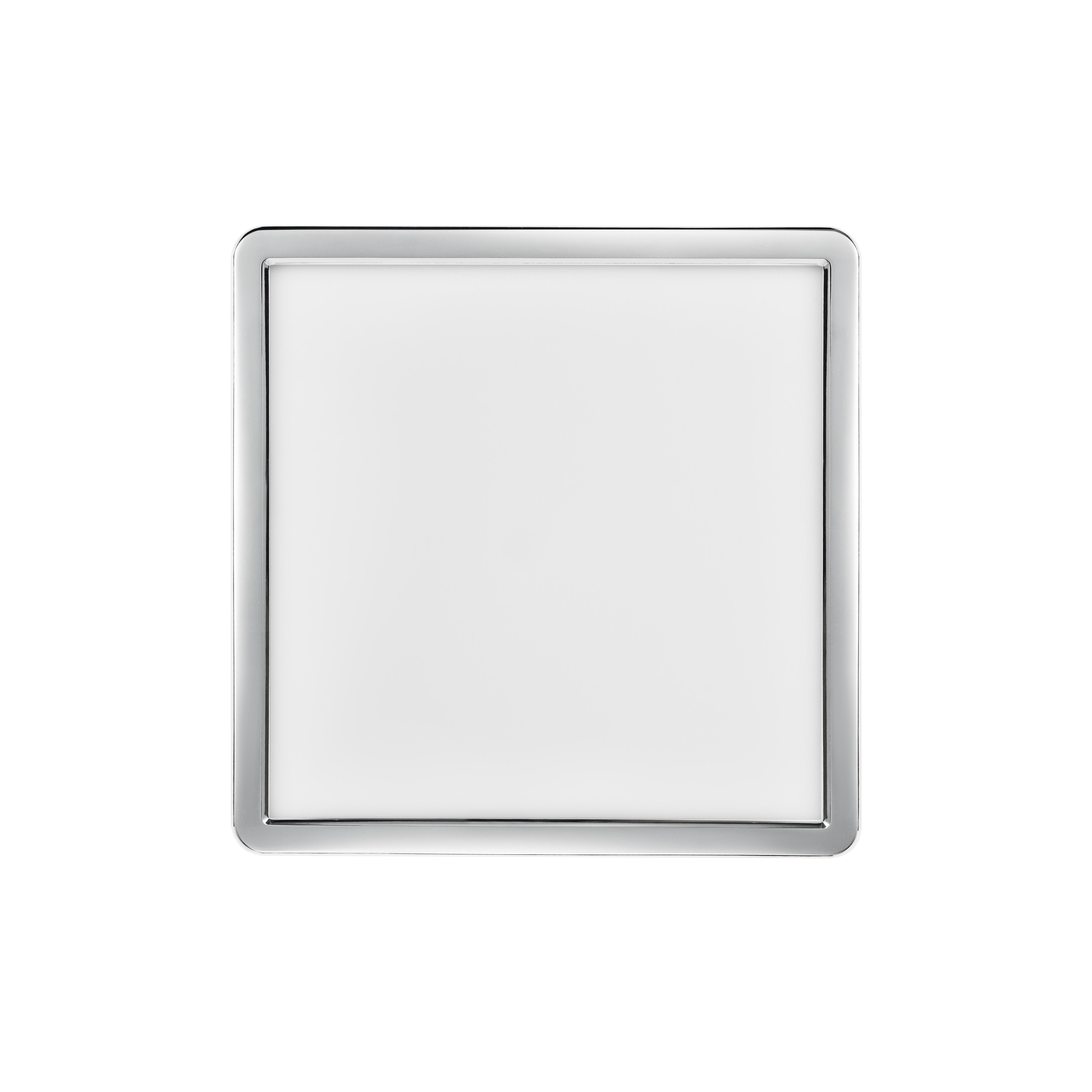 Plafonnier LED salle de bain Oja 29.4cmx29.4cm blanc chaud/neutre chrome Nordlux - 7