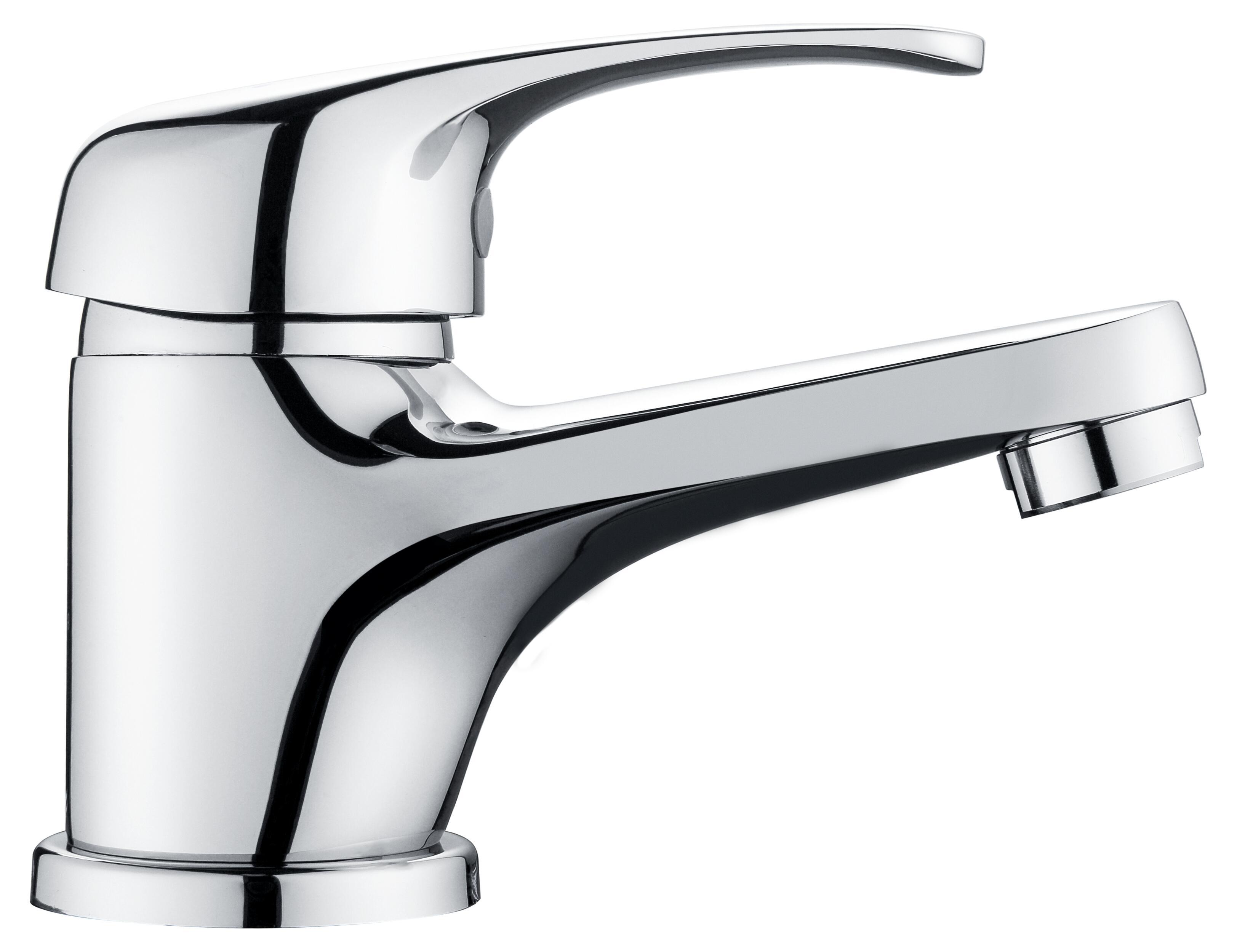 Mitigeur de lavabo chrome S, Natu, SENSEA - 3