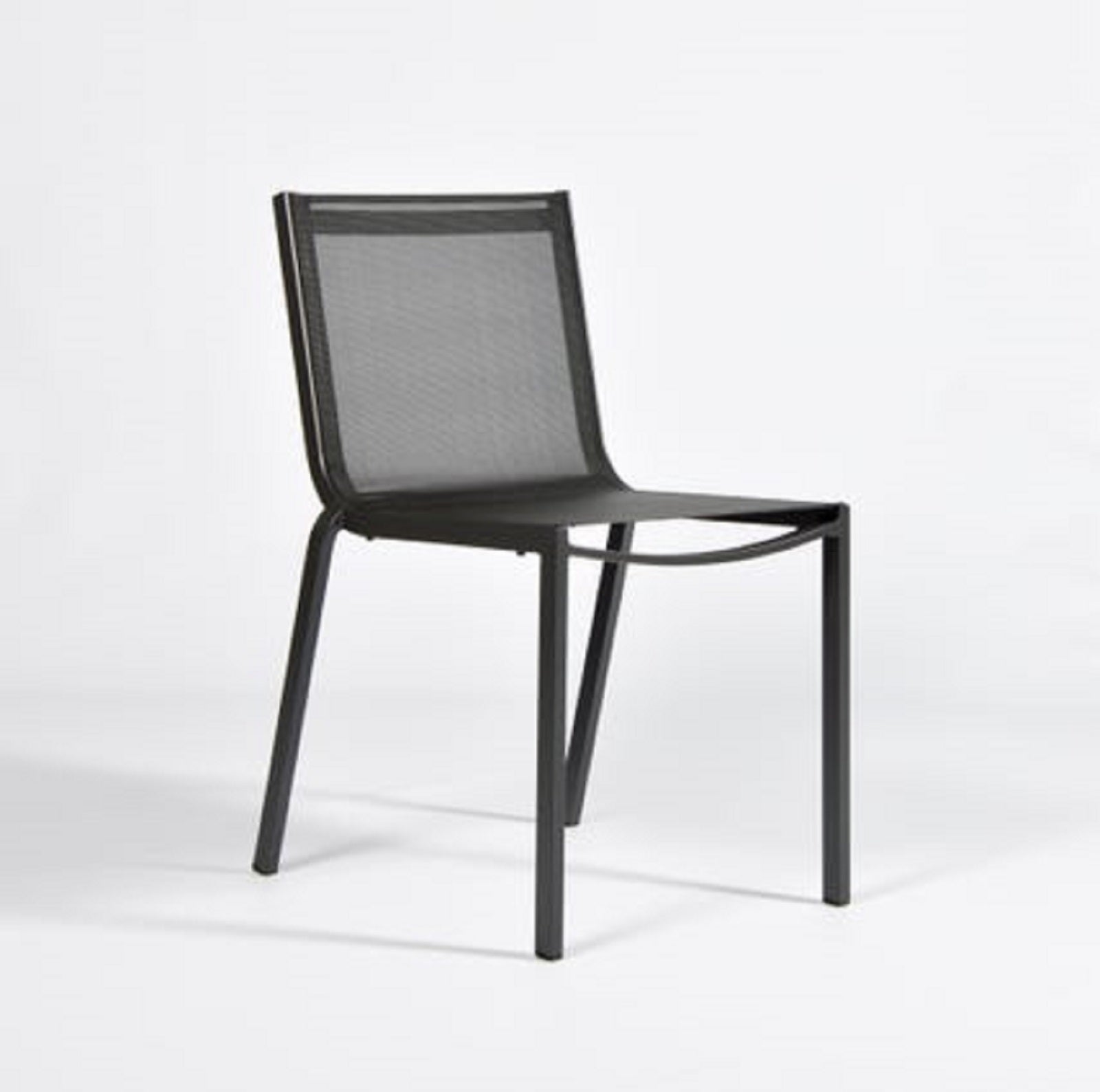 Chaise de jardin en aluminium Horizon anthracite - 7