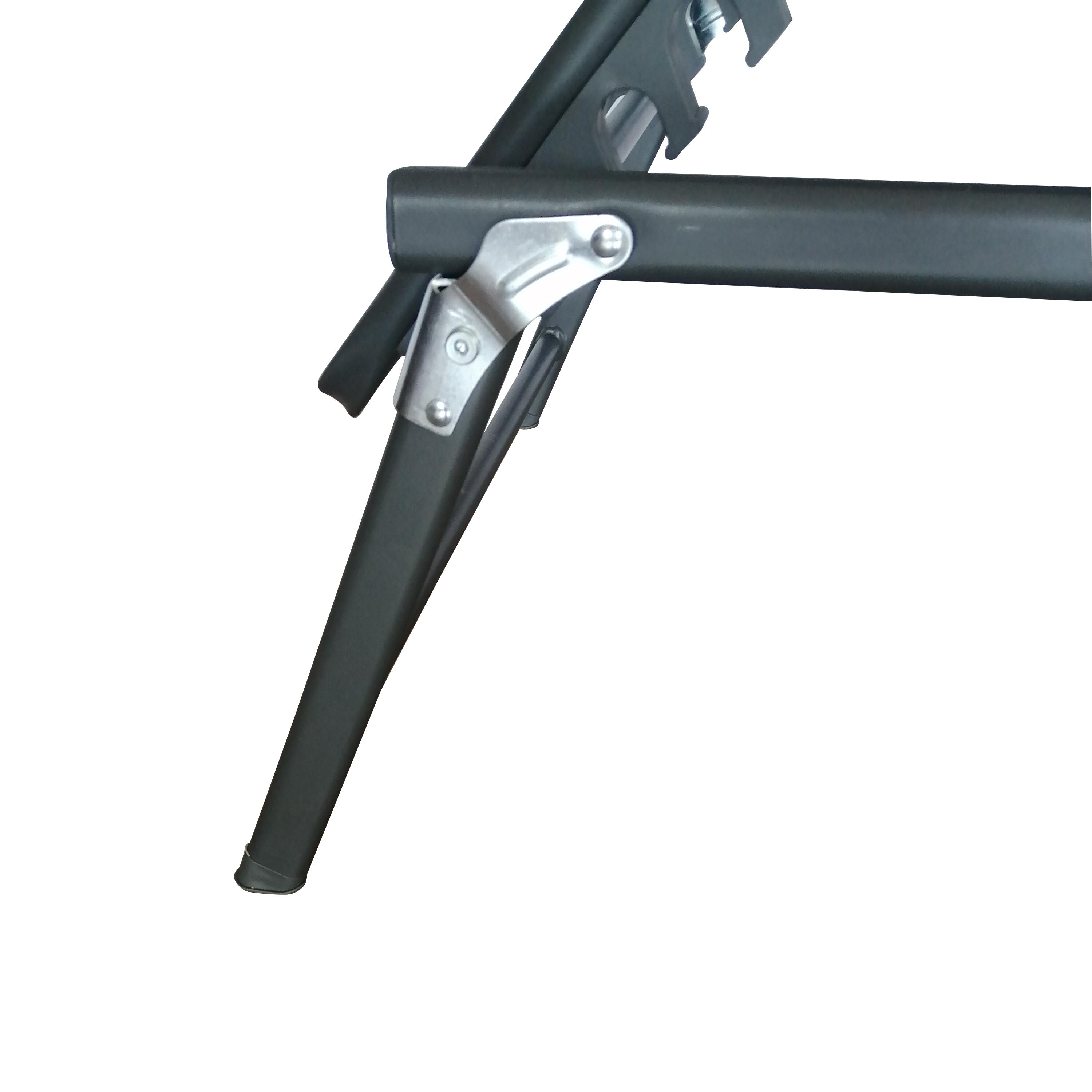 Bain de soleil MALLORCA en acier coloris noir - dossier réglable - 7