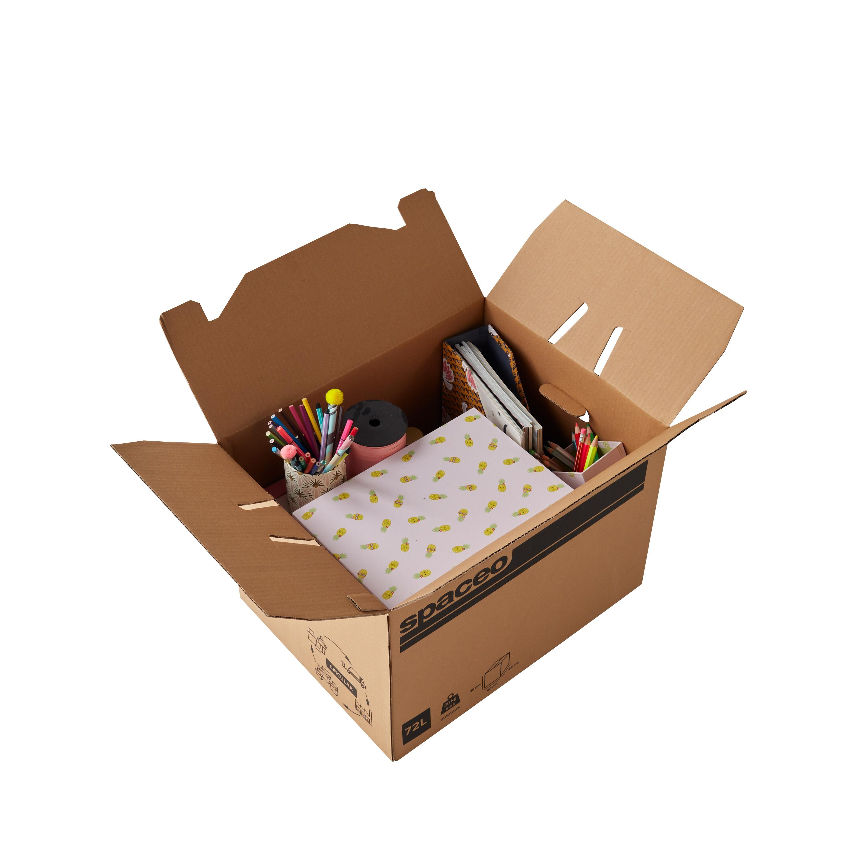 Carton de déménagement 72 l, l.52 cm x H.35 cm x p.40 cm - 8