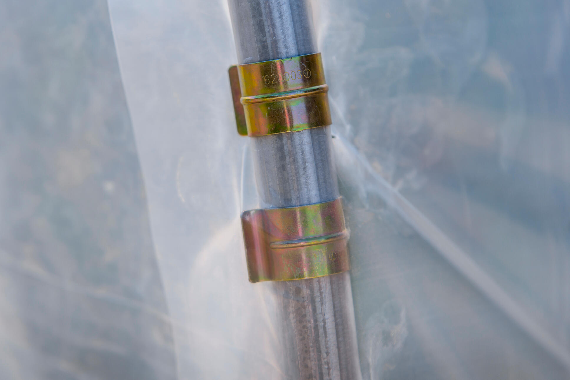 Lot de 10 Clips en acier galvanisé diam 32 pour serre RICHEL - 2