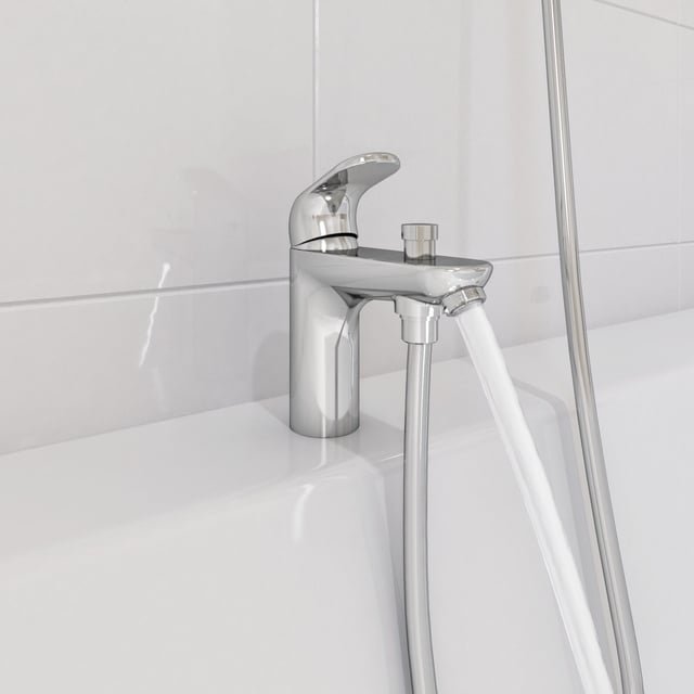 Mitigeur de bain monotrou chrome, Anders, SENSEA