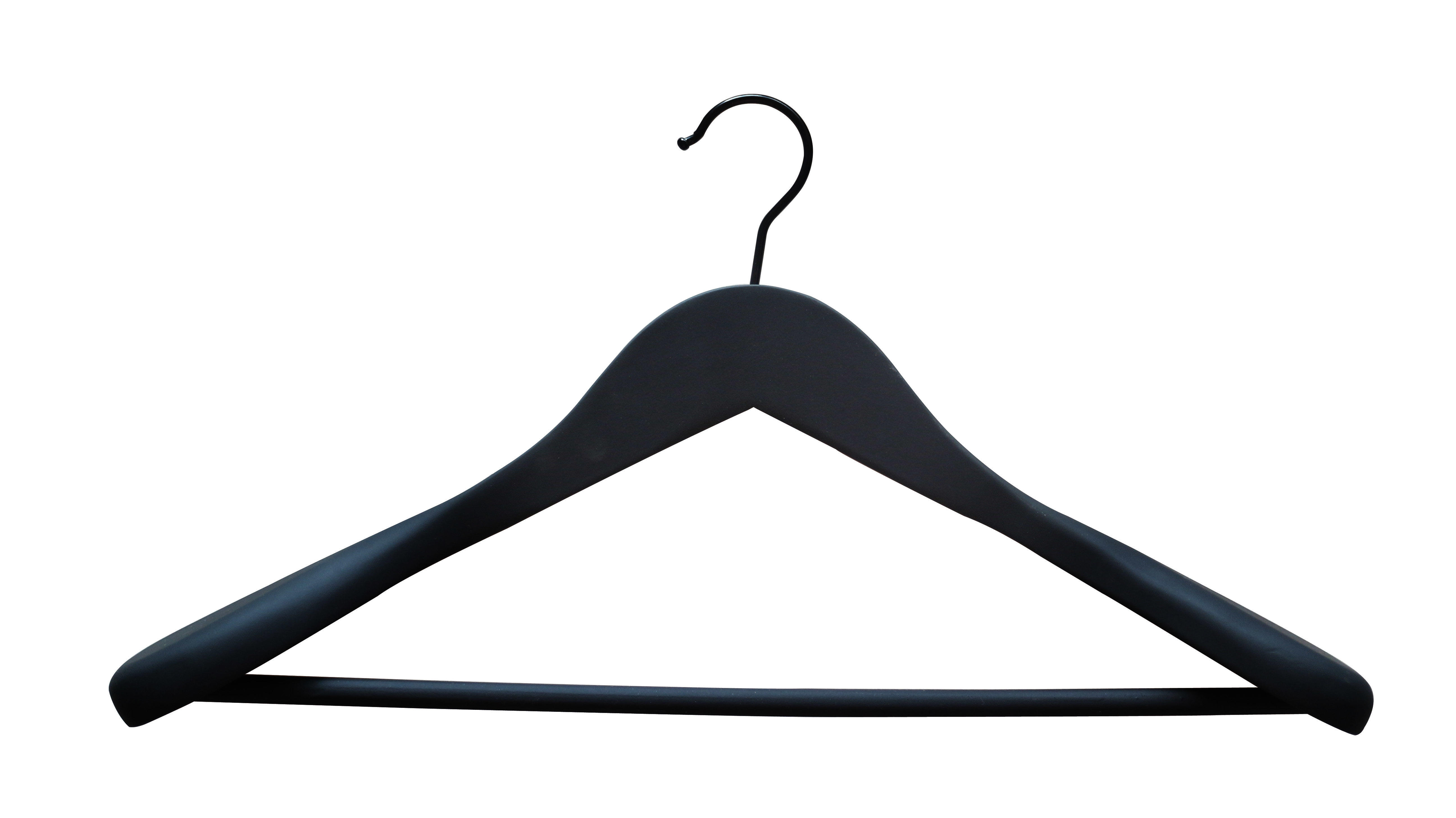 Cintre en bois noir 5338 set - 5 pcs
