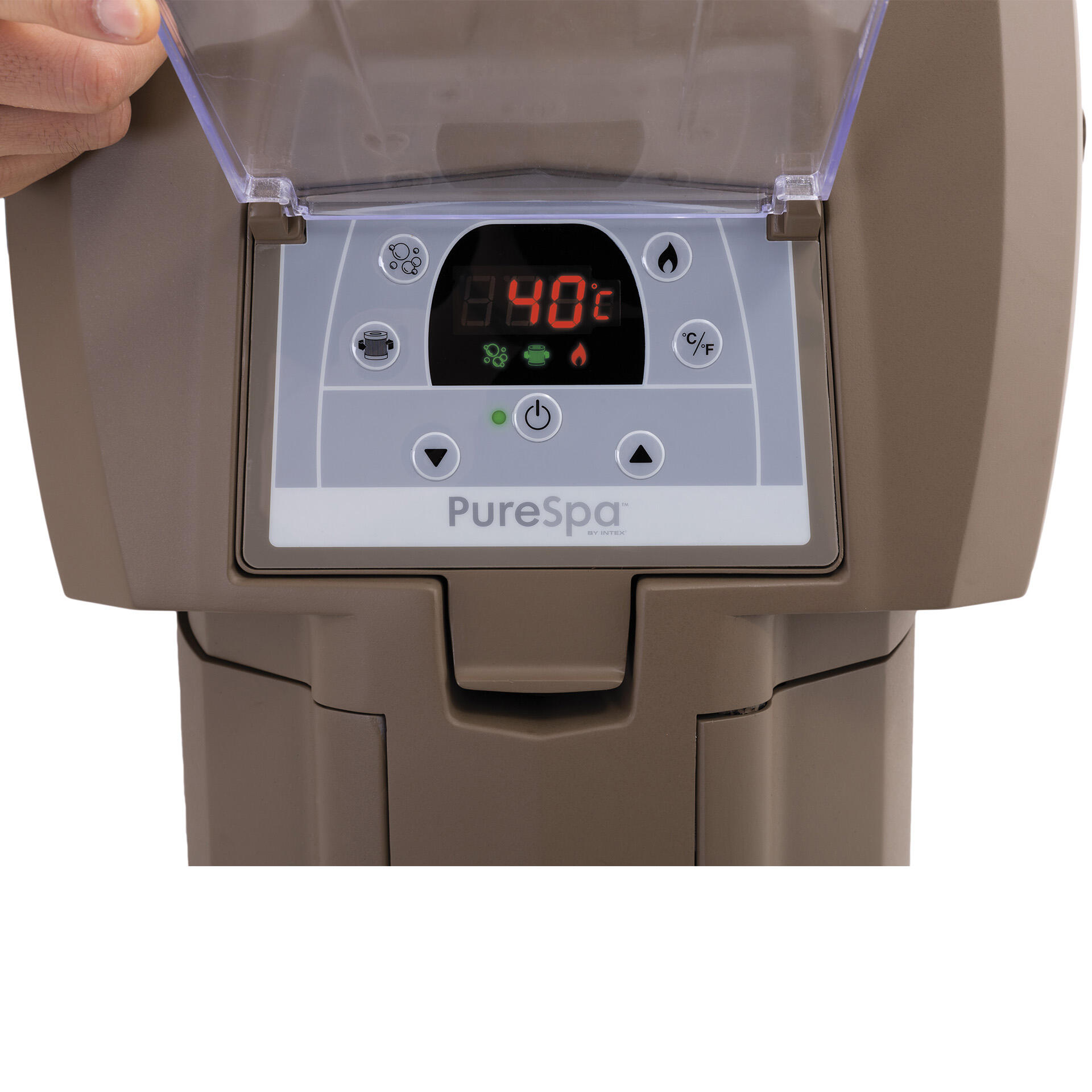 Pure spa gonflable INTEX Sahara rond 4 places - 9