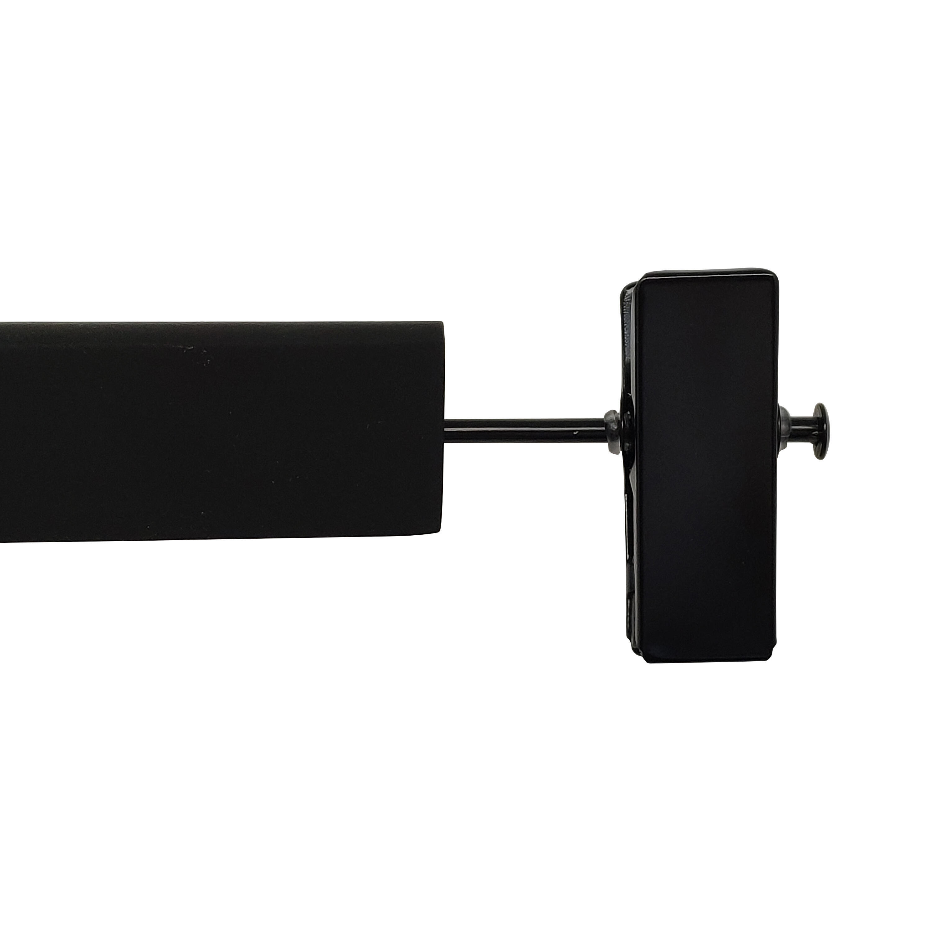 Cintre pantalon et jupe bois noir, H.11.3 x l.34 x P.1.2 cm - 2