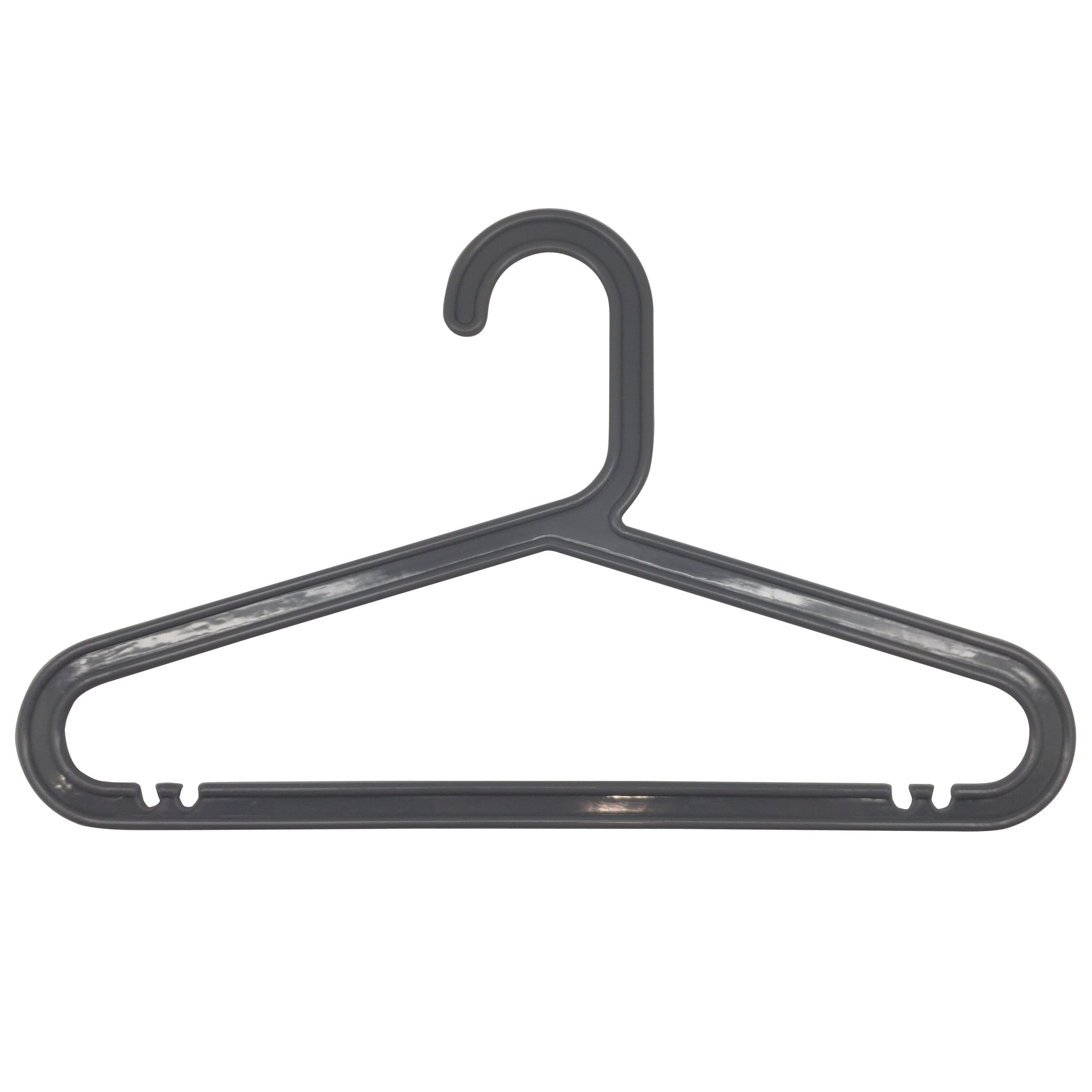 Lot de 4 cintres SPACEO polypropylène multicouleur, H.20.5 x l.34 x Ep.1.52 cm - 2