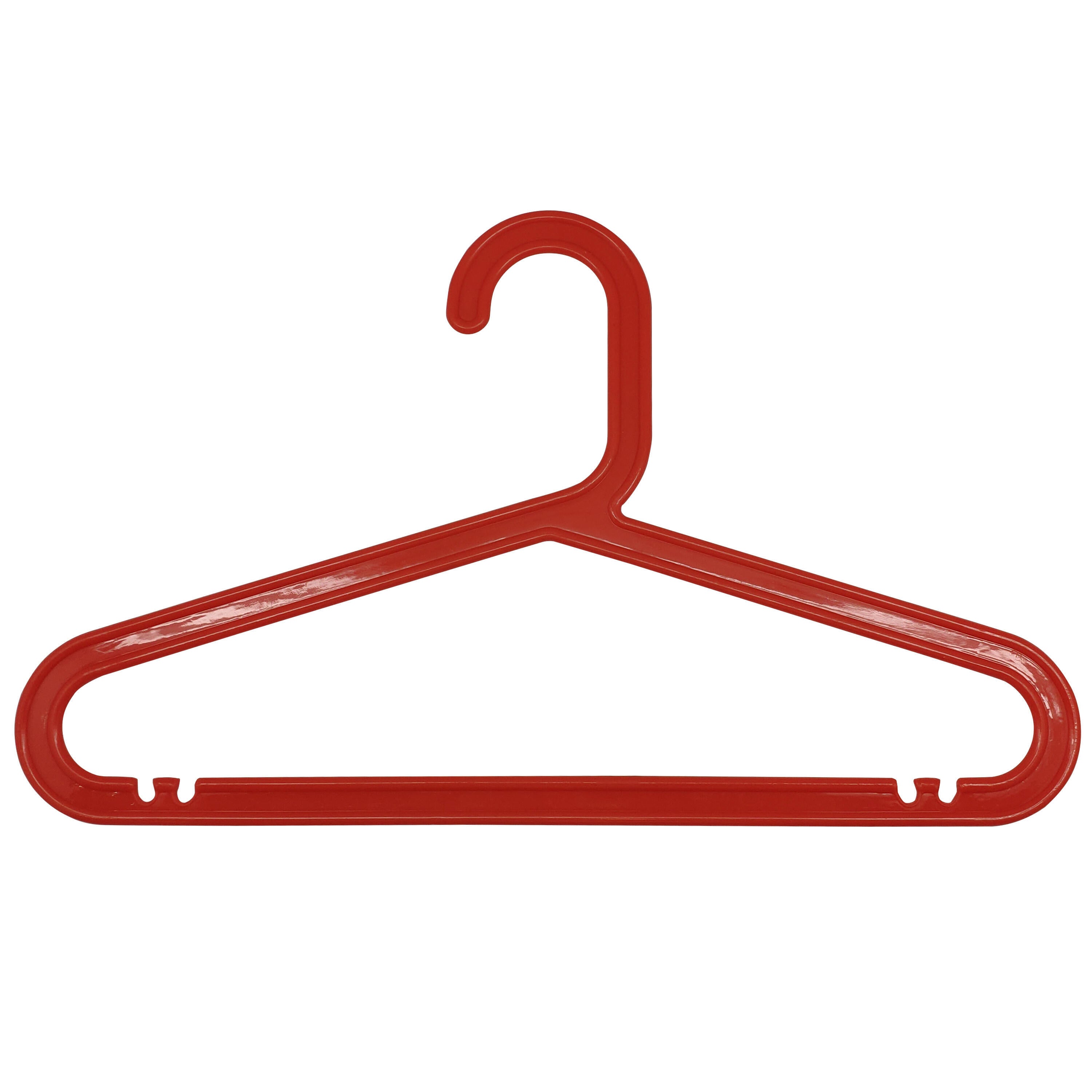 Lot de 4 cintres SPACEO polypropylène multicouleur, H.20.5 x l.34 x Ep.1.52 cm - 3