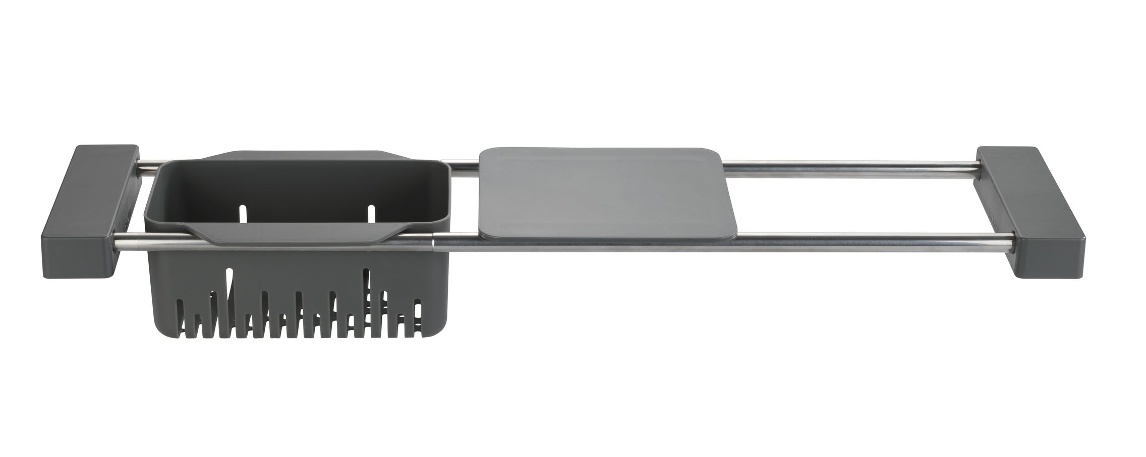 Bac rangement évier pvc autoportant gris - 2