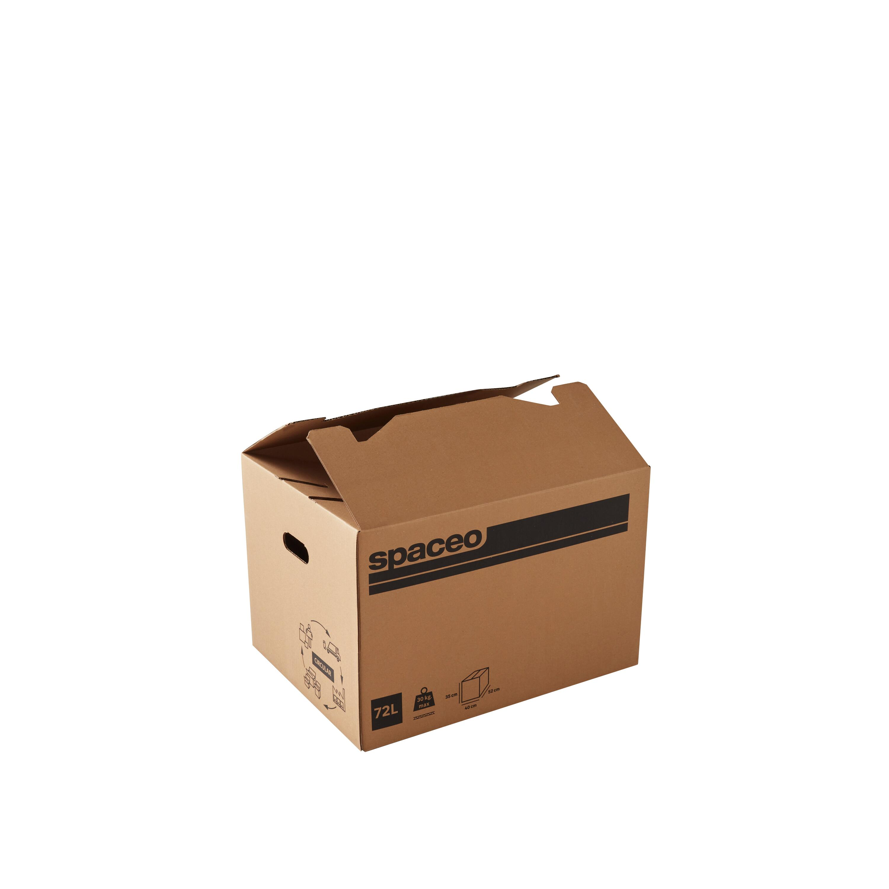 Carton de déménagement 72 l, l.52 cm x H.35 cm x p.40 cm - 9