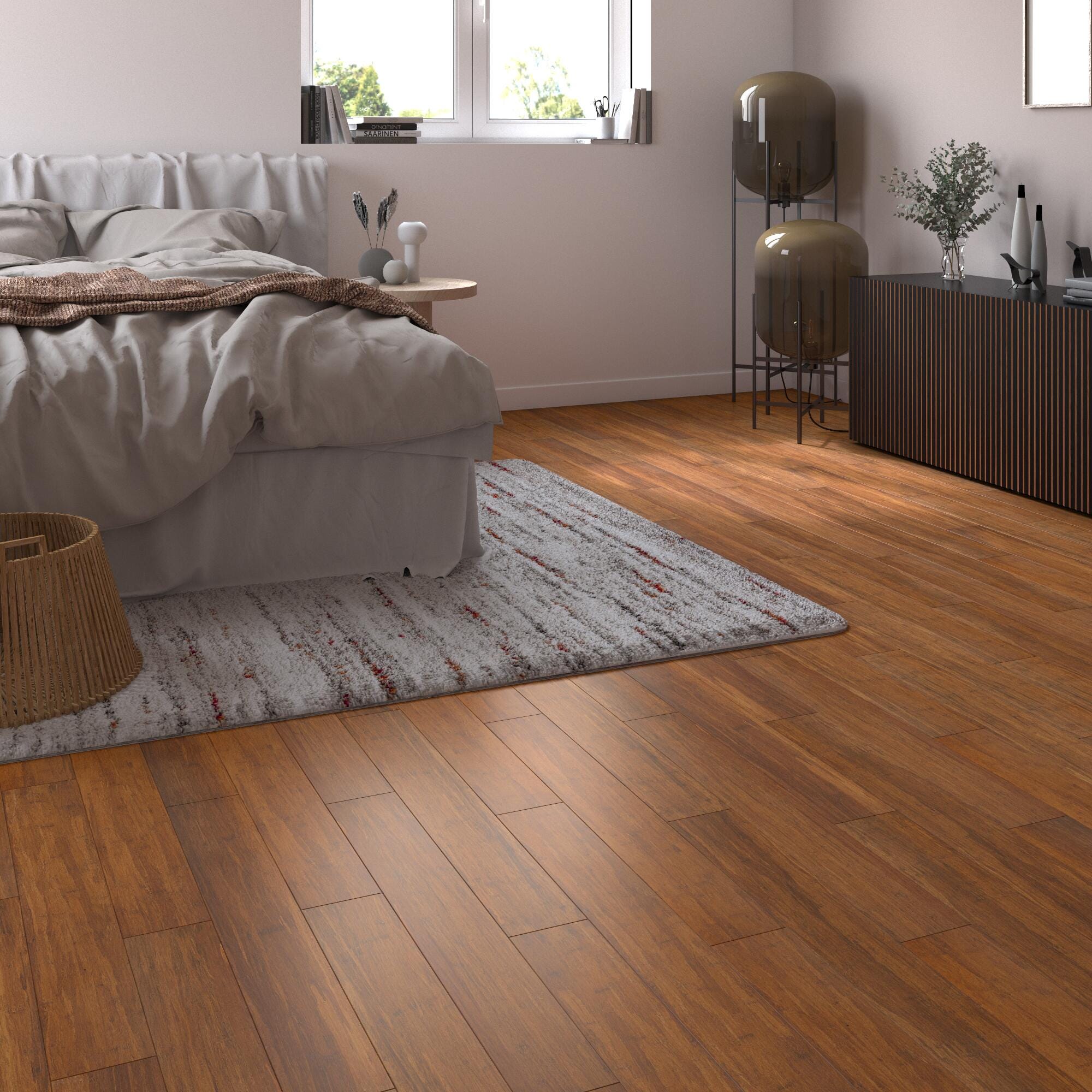 Tex family Tappeto Cucina in Legno Bamboo Woody Unito Marrone - Cm. 50x100 Tex family Tappeto Cucina in Legno Bamboo Woody Unito Marrone - Cm. 50x100