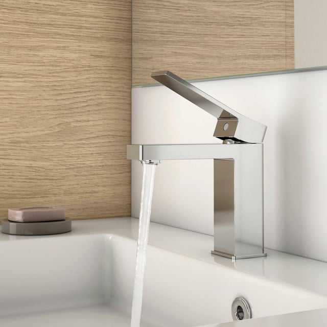 Mitigeur de lavabo chrome M, Studio, SENSEA