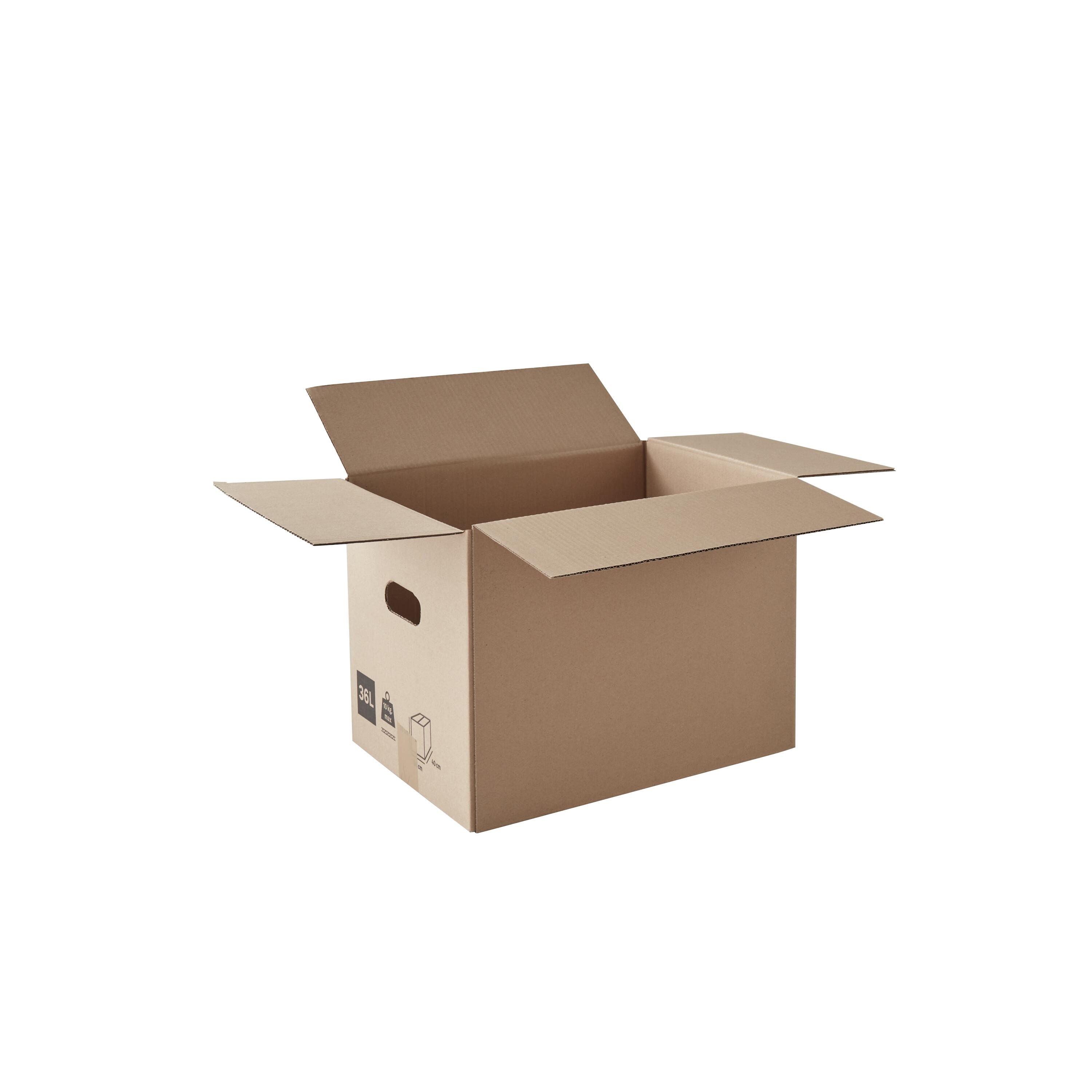 Carton de déménagement 36 l, l.40 cm x H.30 cm x p.30 cm - 2