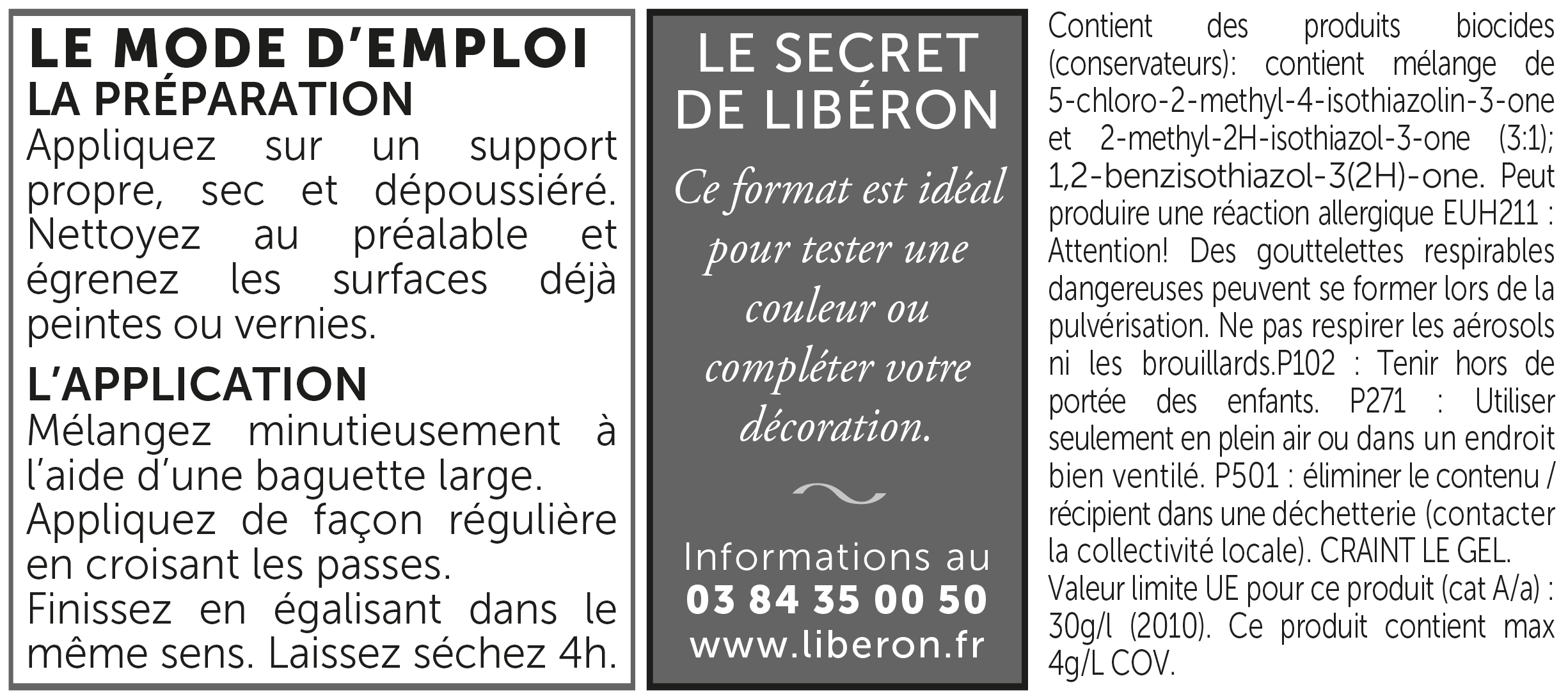 Testeur peinture mur, bois brique provençale LIBÉRON Velours de peinture® 0.125l - 5