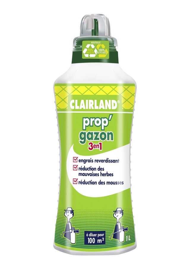 Engrais gazon 3 actions concentré CLAIRLAND 1l