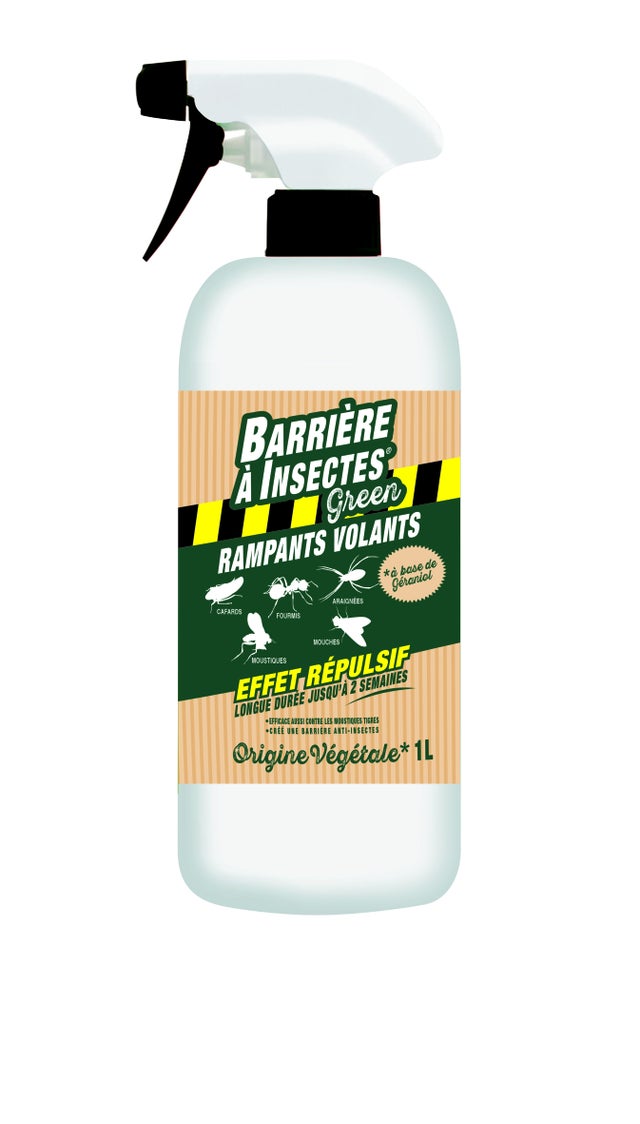 Barrière à insectes pulvérisateur répulsive, 1l