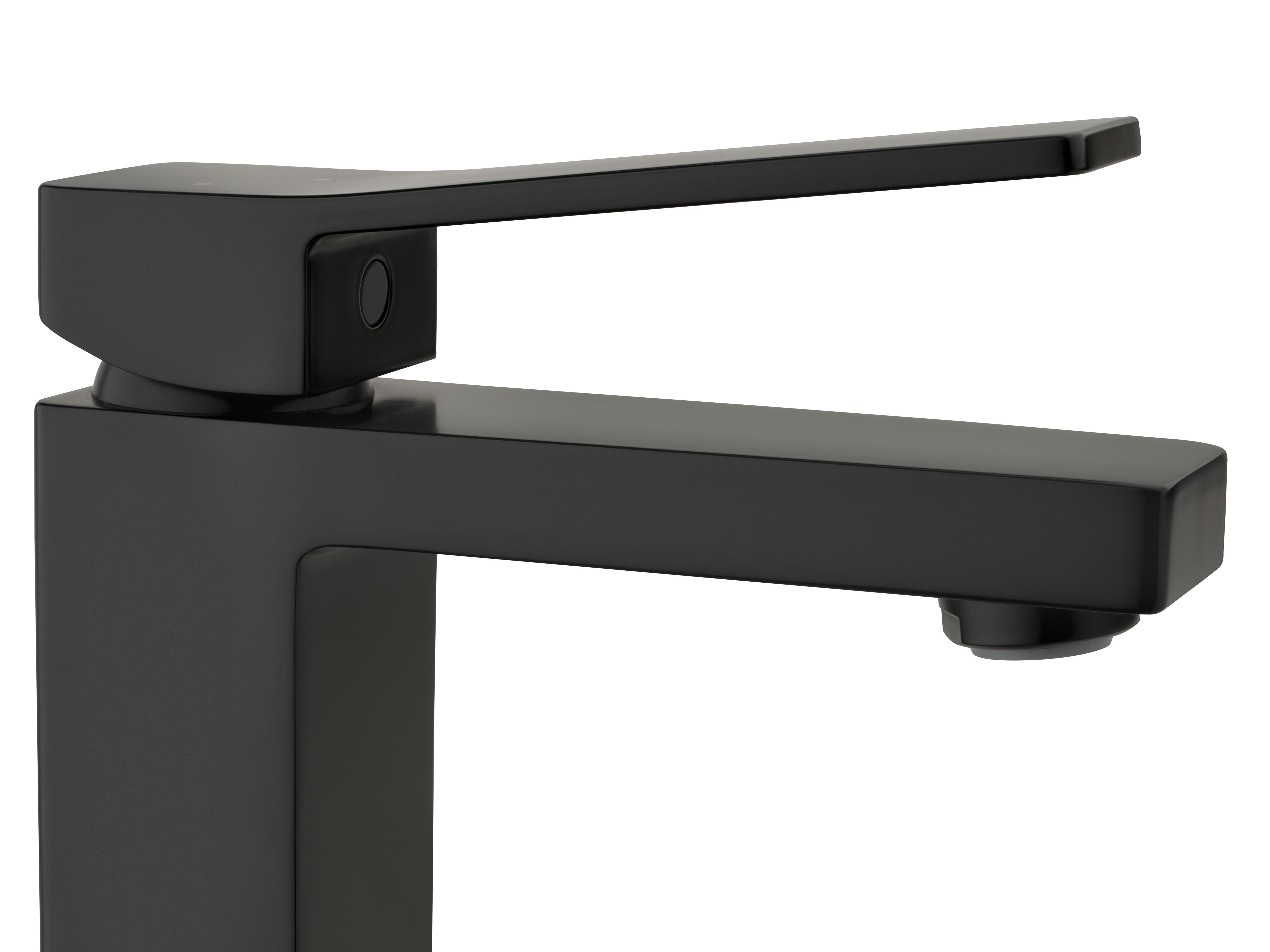 Mitigeur de lavabo noir M, Studio, SENSEA - 12