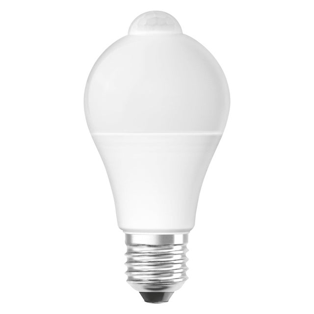 Ampoule détecteur de mouvement led opaque E27 1055 Lm = 75 W, OSRAM