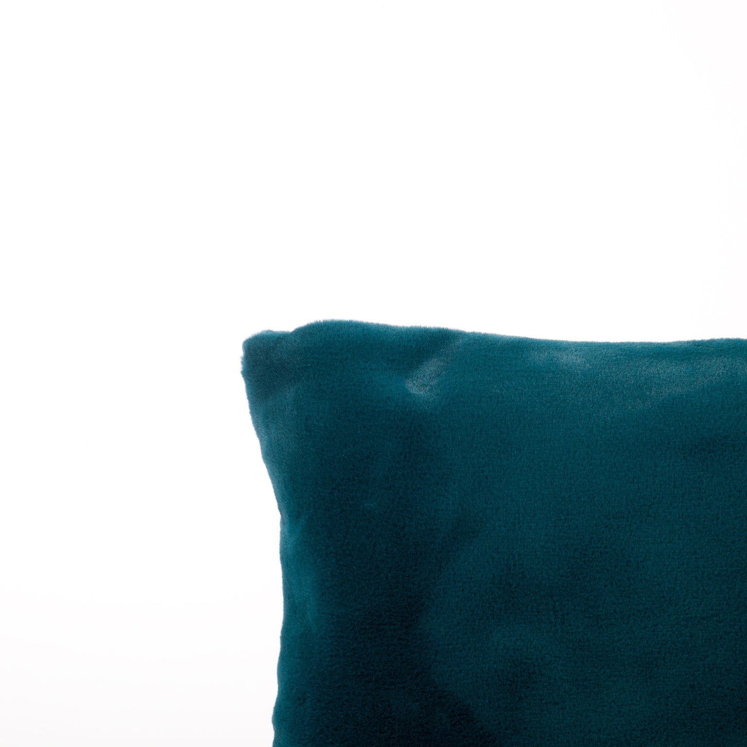 Coussin Boreal, bleu canard l.45 x L.45 cm - 6