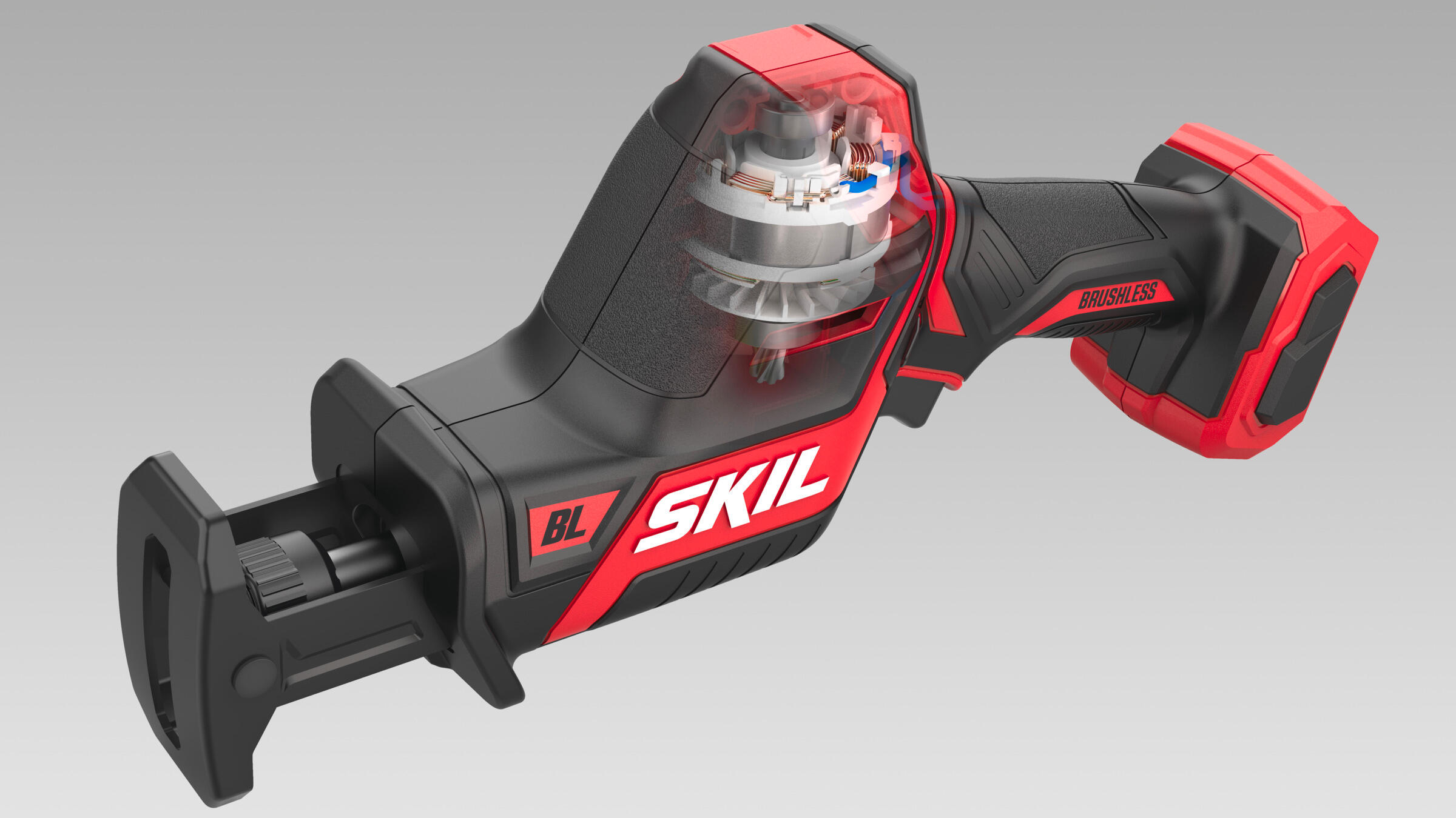 Scie sabre sans fil SKIL SW1E2481DA, 1 batterie, 12 V 2 Ah - 2