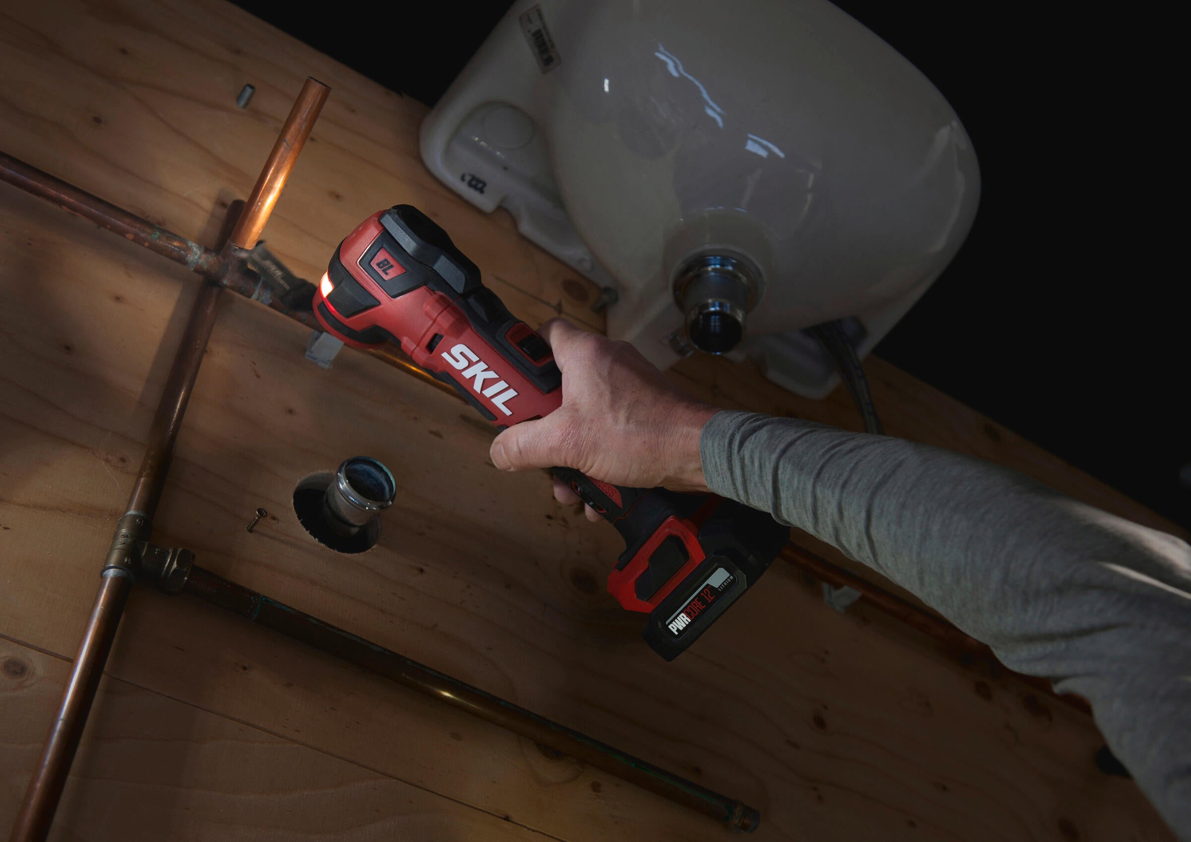 Outil multifonction sans fil SKIL MF1E2650CA, sans batterie, 12 V - 3