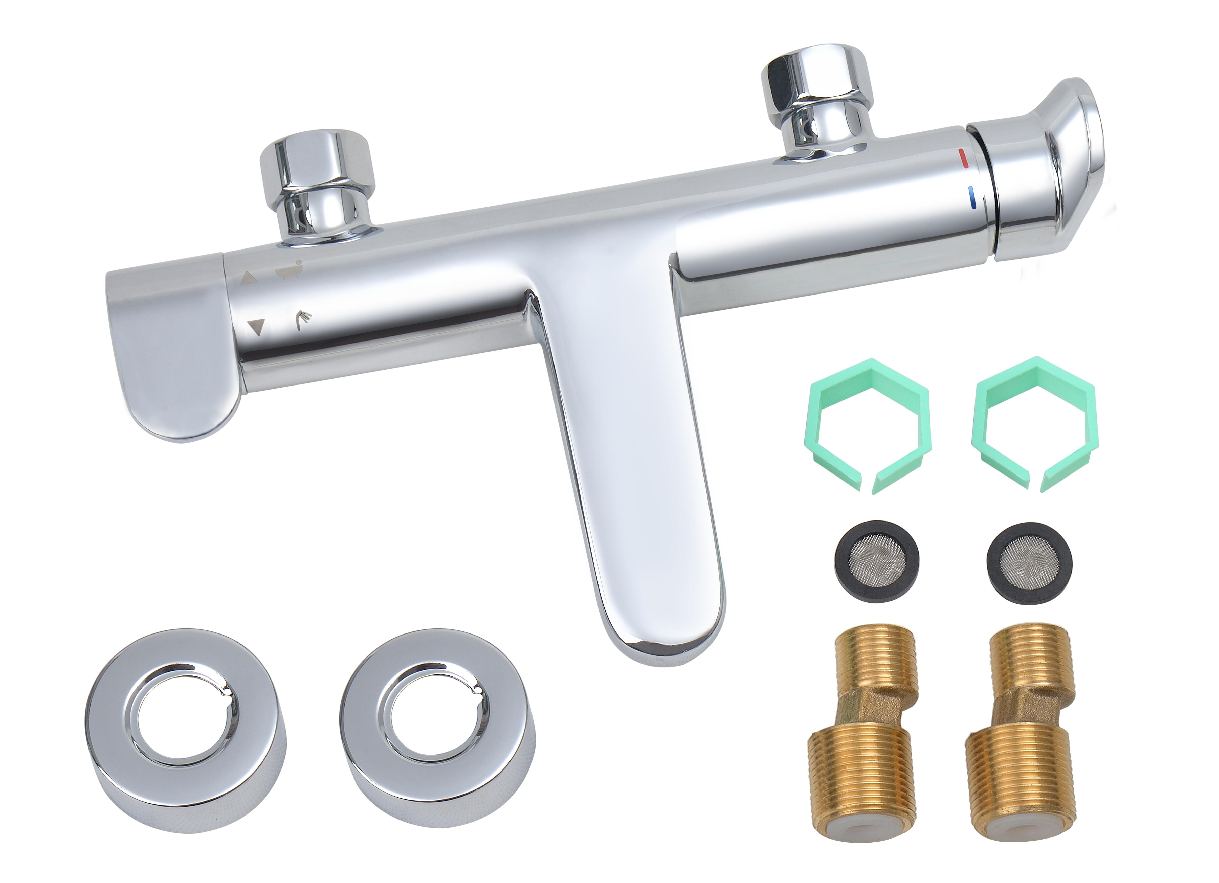 Bateria wannowa chrom 9 cm Icone Sensea - 9