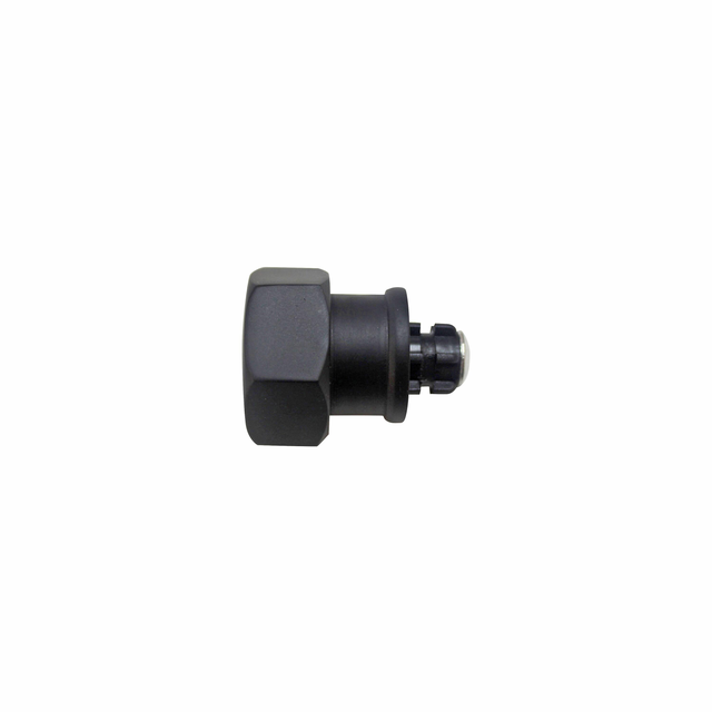 Finale per bastone Facto EASY FIX bullone in alluminio verniciato nero opaco Ø 20 mm INSPIRE, 2 pezzi