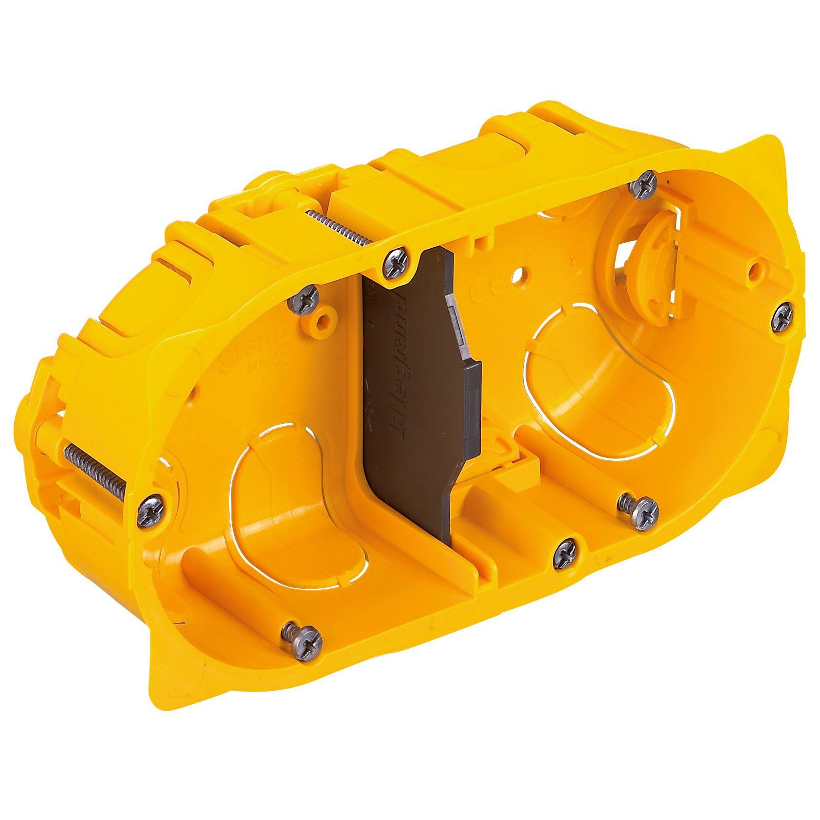 Boîte d'encastrement 2 postes - LEGRAND - 3