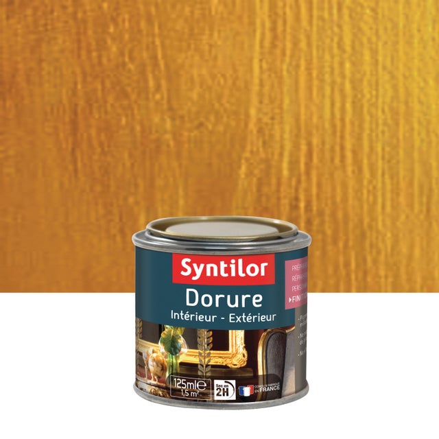 Dorure, pailleté, SYNTILOR, vieil or 0.125 l