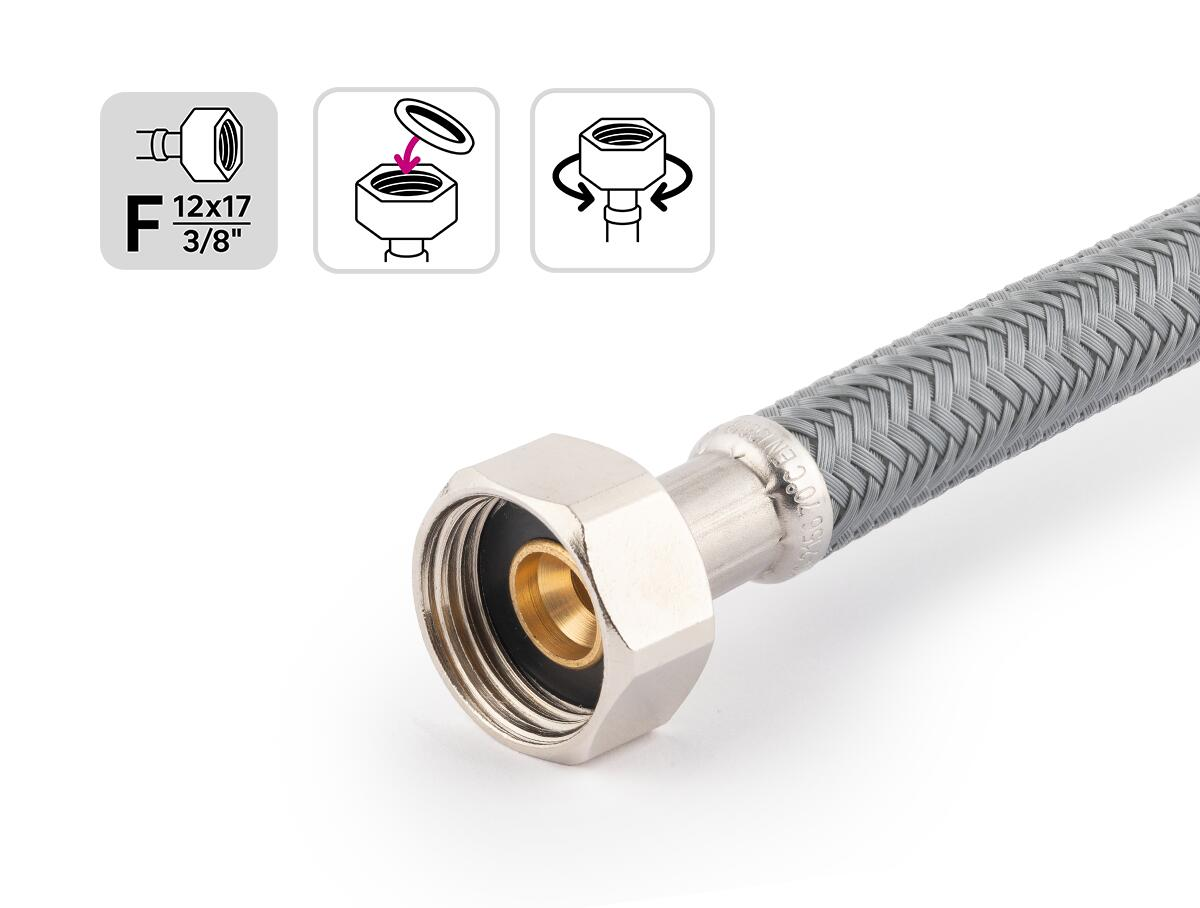 Flexible femelle/femelle 12x17 (3/8