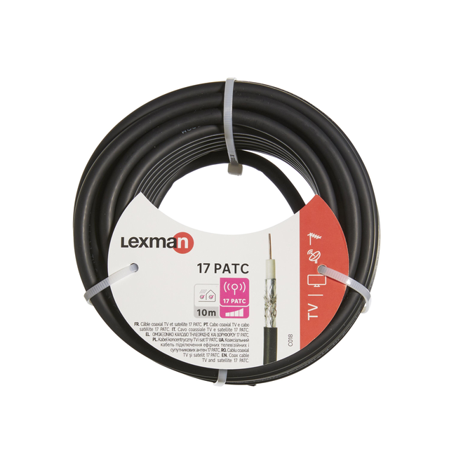 Câble D’antenne Sommer Cable Astral LLX 10 M – 120 DB BK (Neuf)