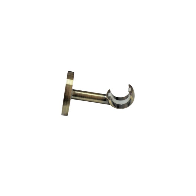 Support pour tringle à rideau Néo 20mm laiton vieilli INSPIRE