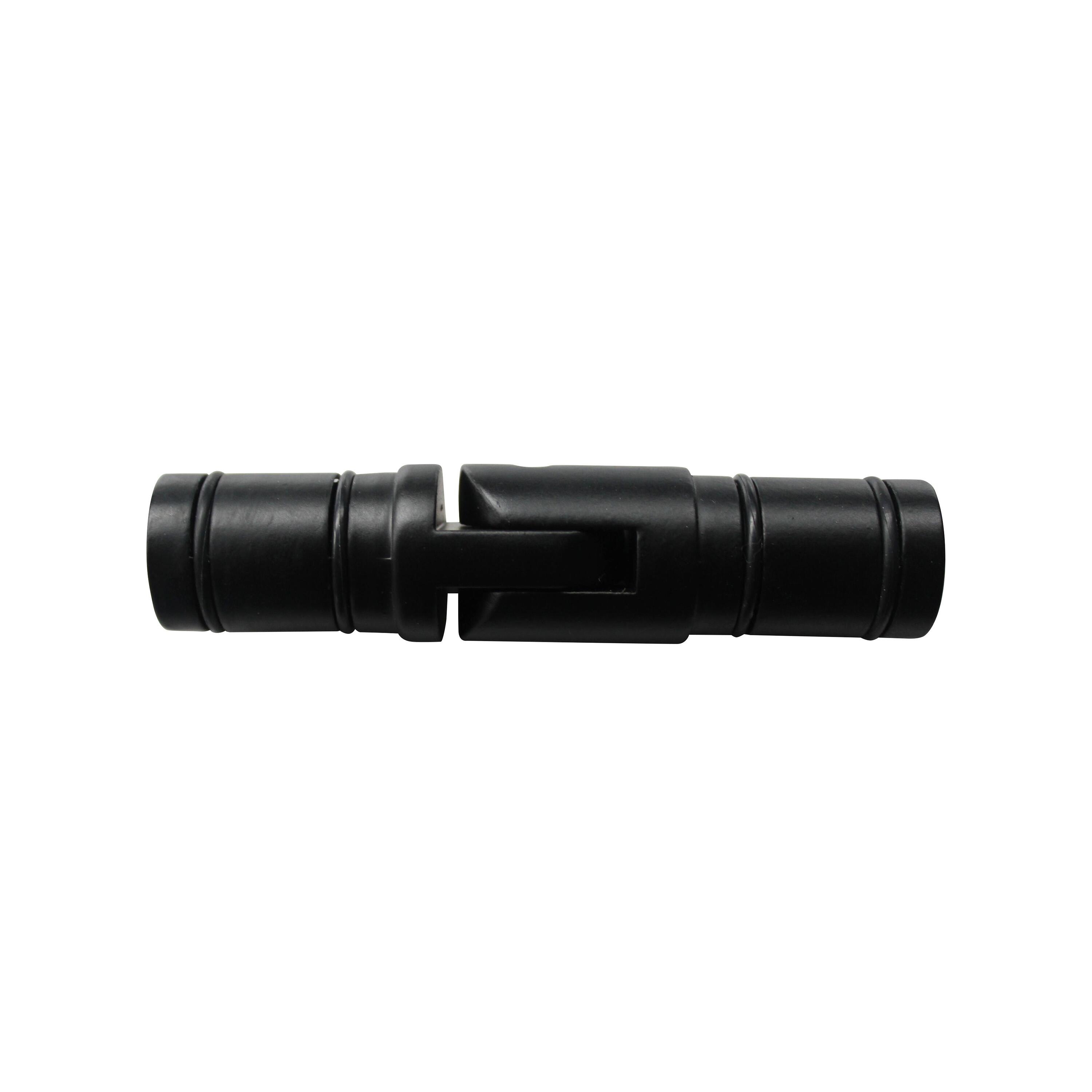Rejointeur et connecteur pour tringle à rideau Graph 20 mm zinc noir ...