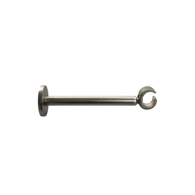 Staffa singolo chiuso estensibile da 19.5 a 30 cm Ø 20 mm Kali in alluminio cromo opaco INSPIRE