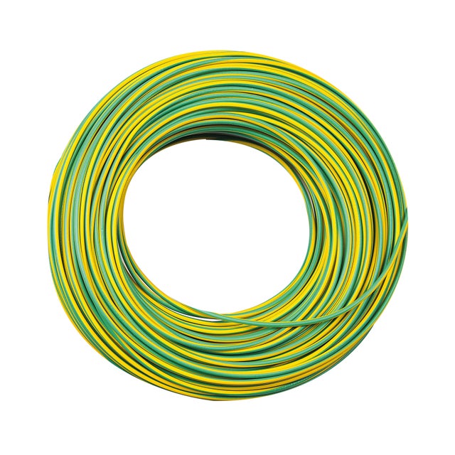 Filo elettrico LEXMAN FS17 1X4 mm² L 25 m giallo/verde