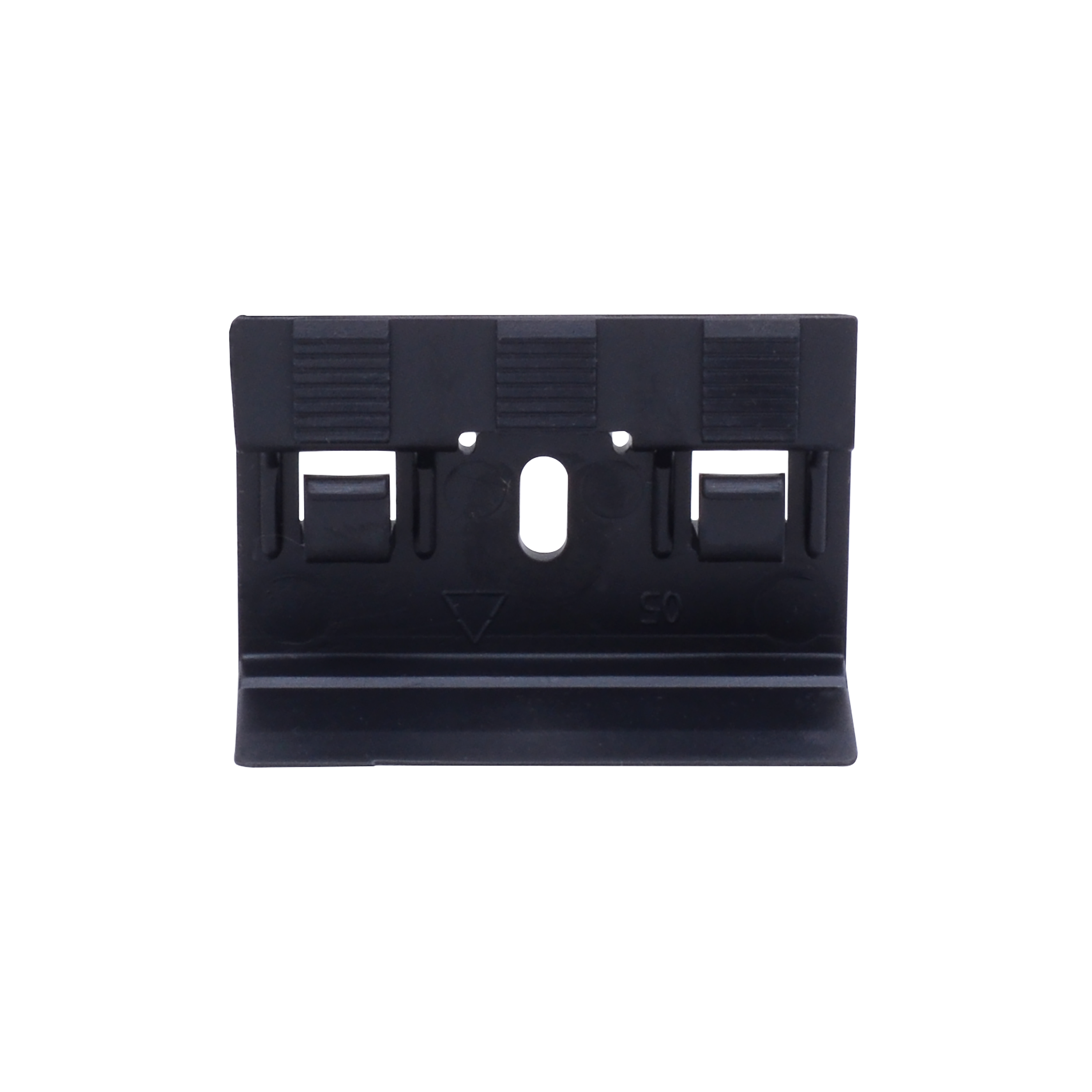 Lot de 30 clips pour plinthe noir, L.4 cm - 4