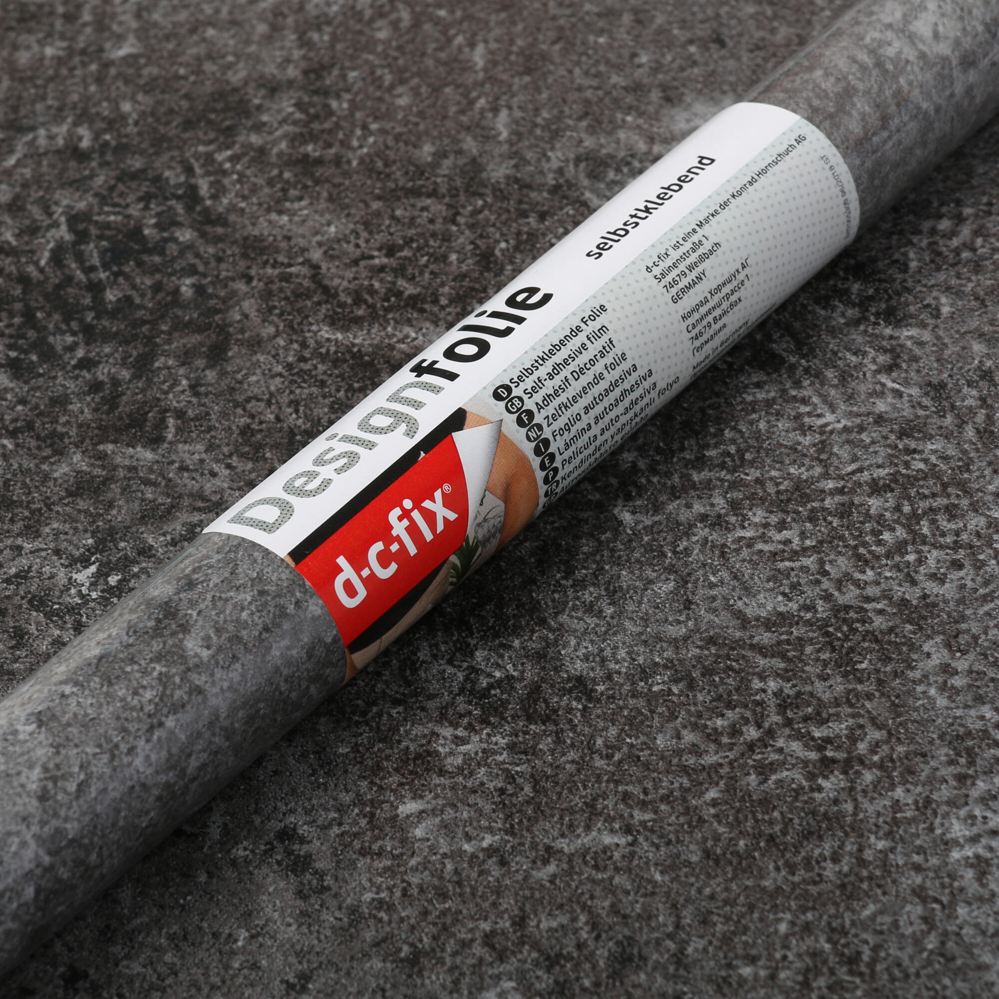 Adhésif décoratif en rouleau D-C-FIX Effet béton, avellino beton l.0.45 x L.2 m - 4