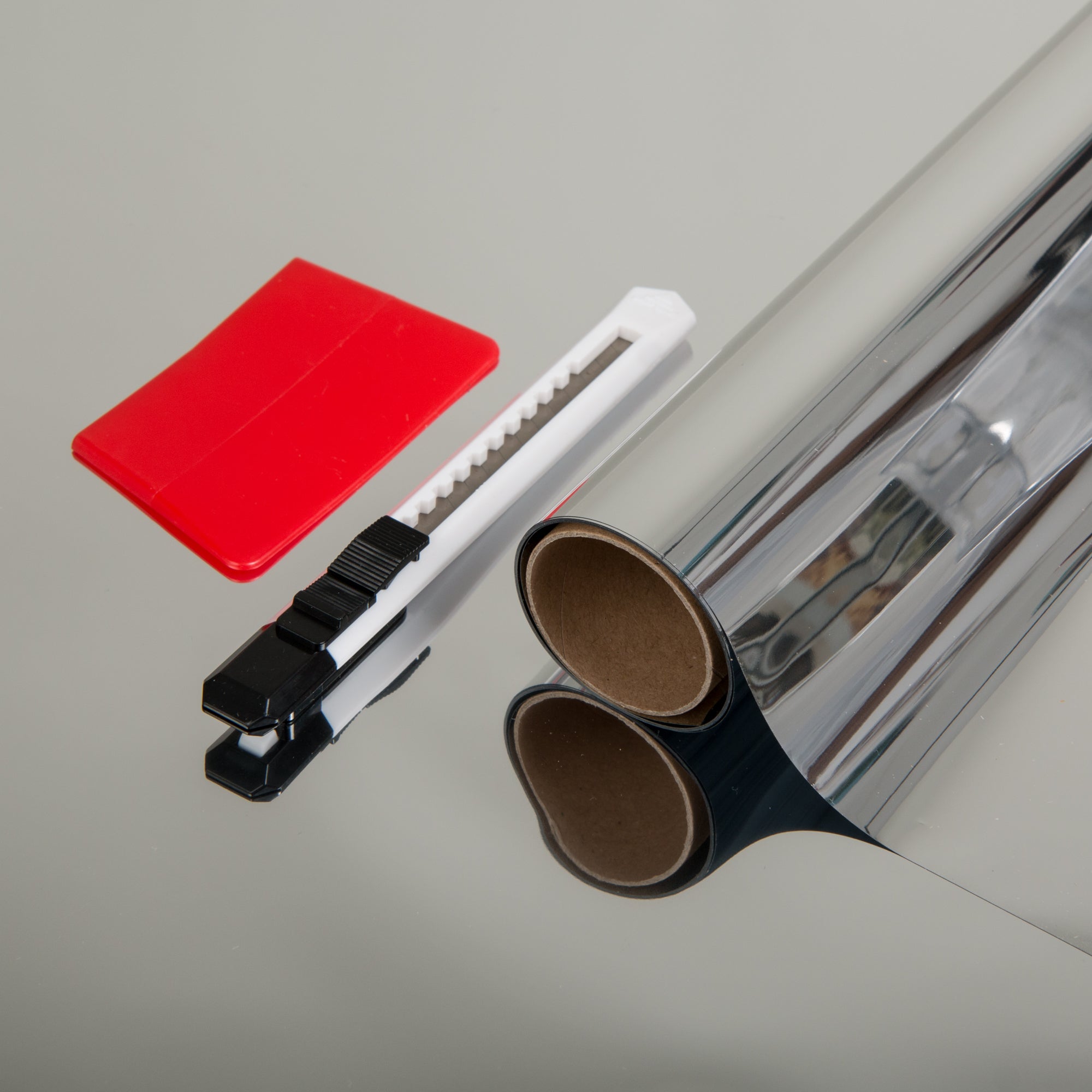 Adhésif pour vitre film technique adhésif Miroir sans tain, miroir sans tain, 1. - 5