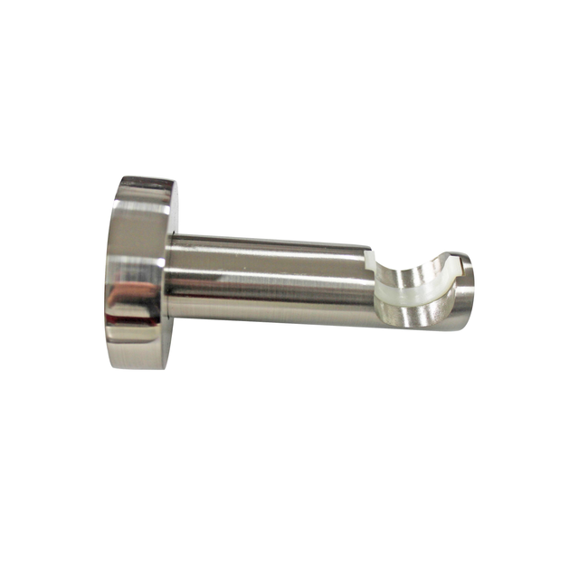 Staffa singolo aperto Ø 20 mm Glam EASY FIX in alluminio cromo spazzolato 8 cm, 2 pz INSPIRE