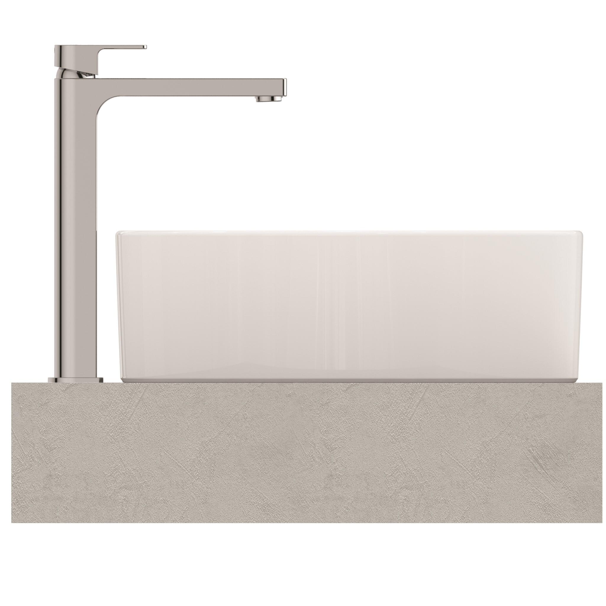 Lavabo da appoggio Strada II IDEAL STANDARD ovale in ceramica senza foro L 60 x H 18 x P 40 cm bianco lucido piletta non inclusa - 3