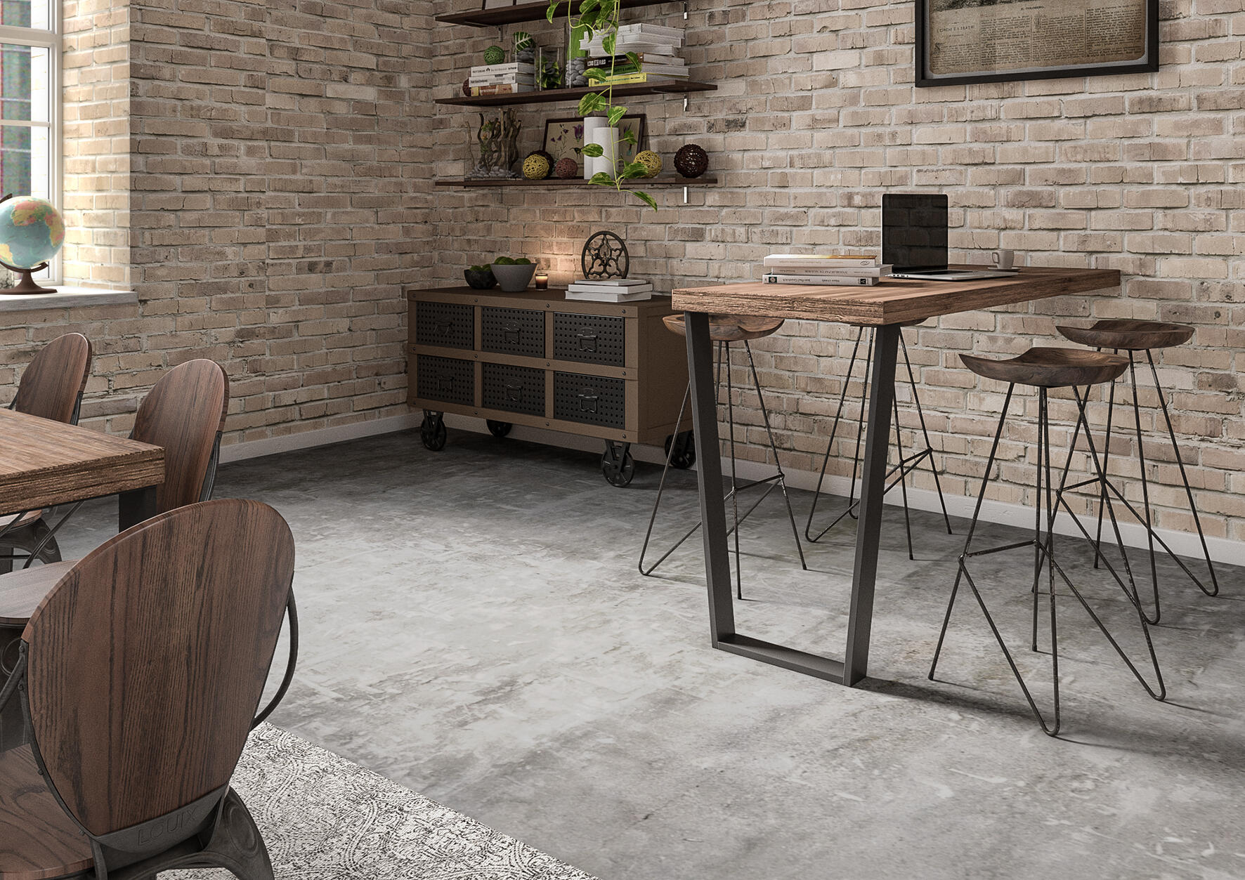 Pied meuble / pour meubles et tables / pour tables et plans de travail design RE - 2