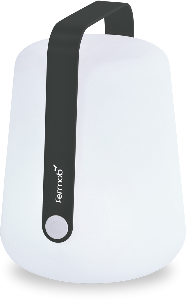 Baladeuse extérieure LED rechargeable USB H.25 cm 40 Lumen carbone Balad FERMOB