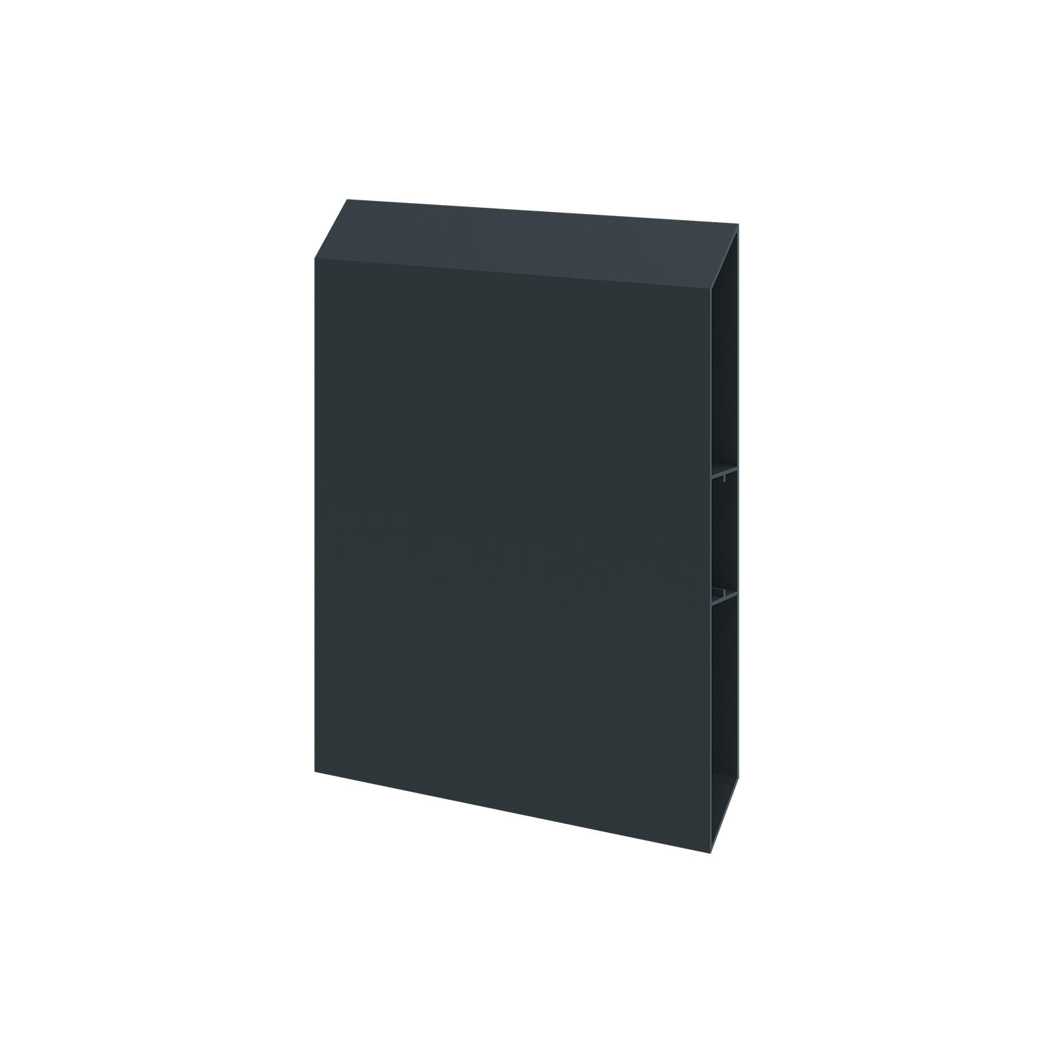 Lame de clôture aluminium persienne Klos up! gris zinc, H.25 x l.145 cm - 4