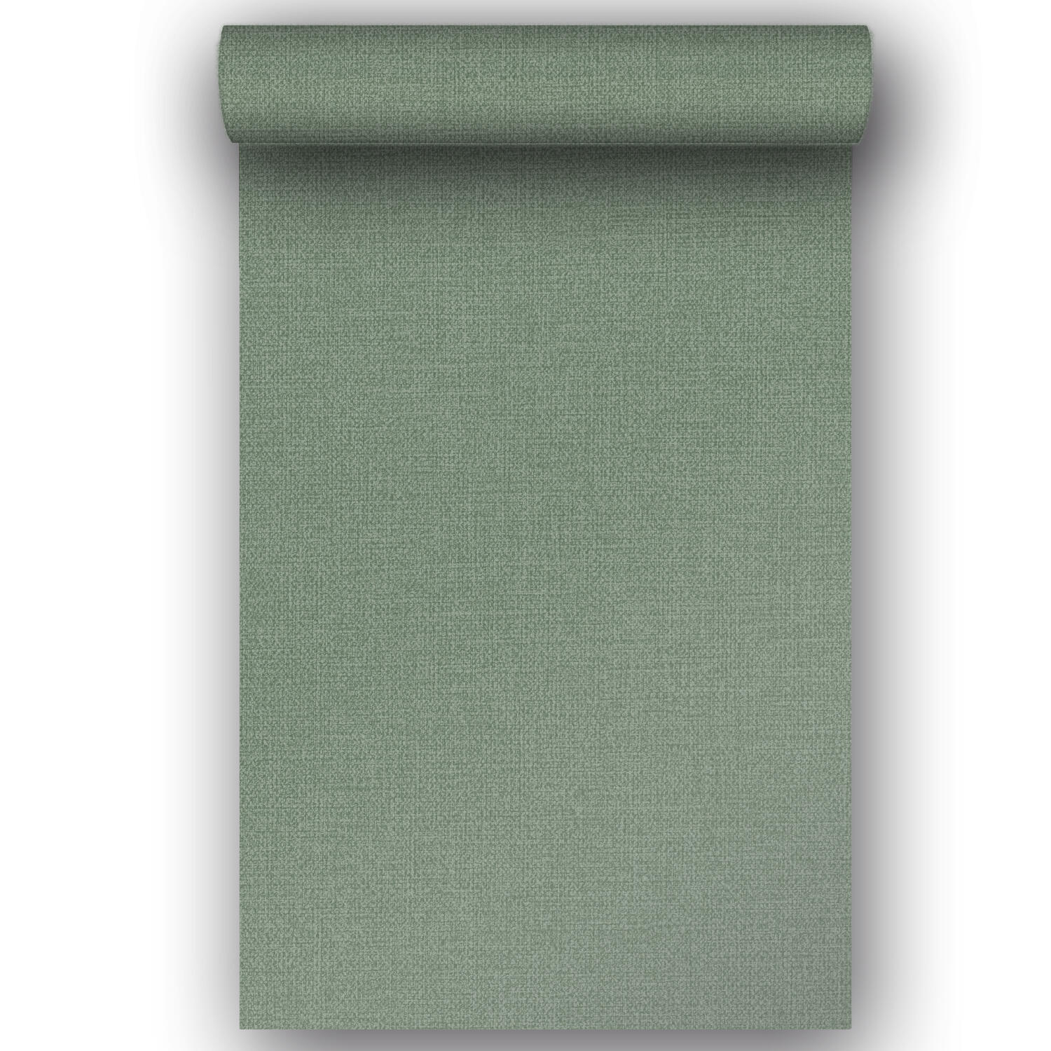 Papier peint intissé Textile mat INSPIRE vert kaki - 3