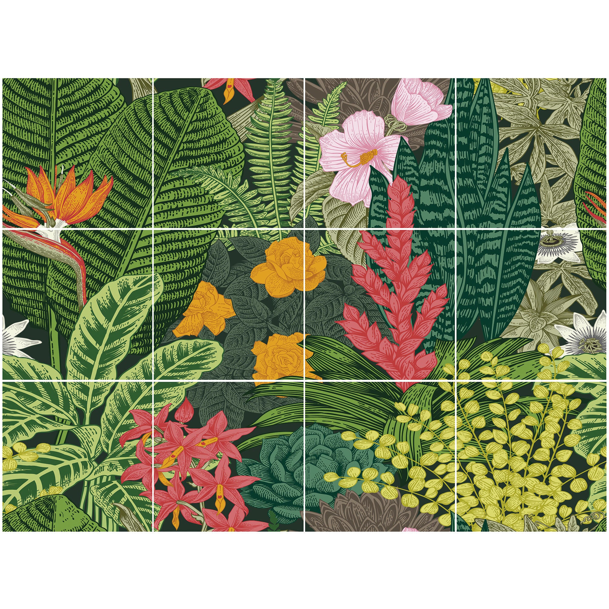 Stickers adhésifs PLAGE Dorotea, multicouleur l.0.15 x L.0.15 m - 2