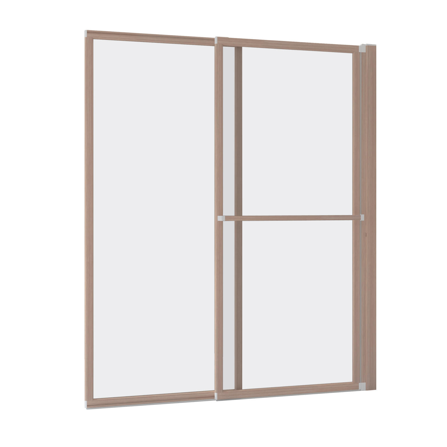 Pare-baignoire 2 volets pivotant relevable transparent H.140 x l.123cm Lift - 3
