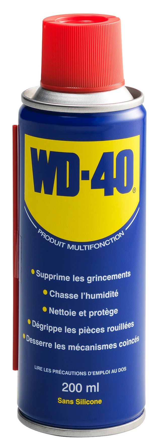 Lubrifiant multifonction en aérosol, 200 ml WD-40