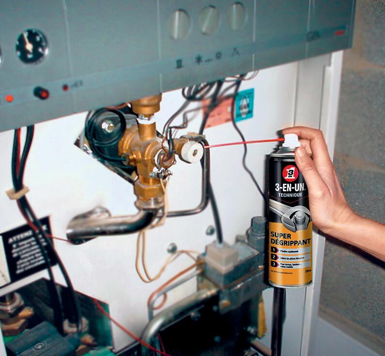 Dégrippant 3-EN-UN TECHNIQUE en aérosol 250 ml - 4