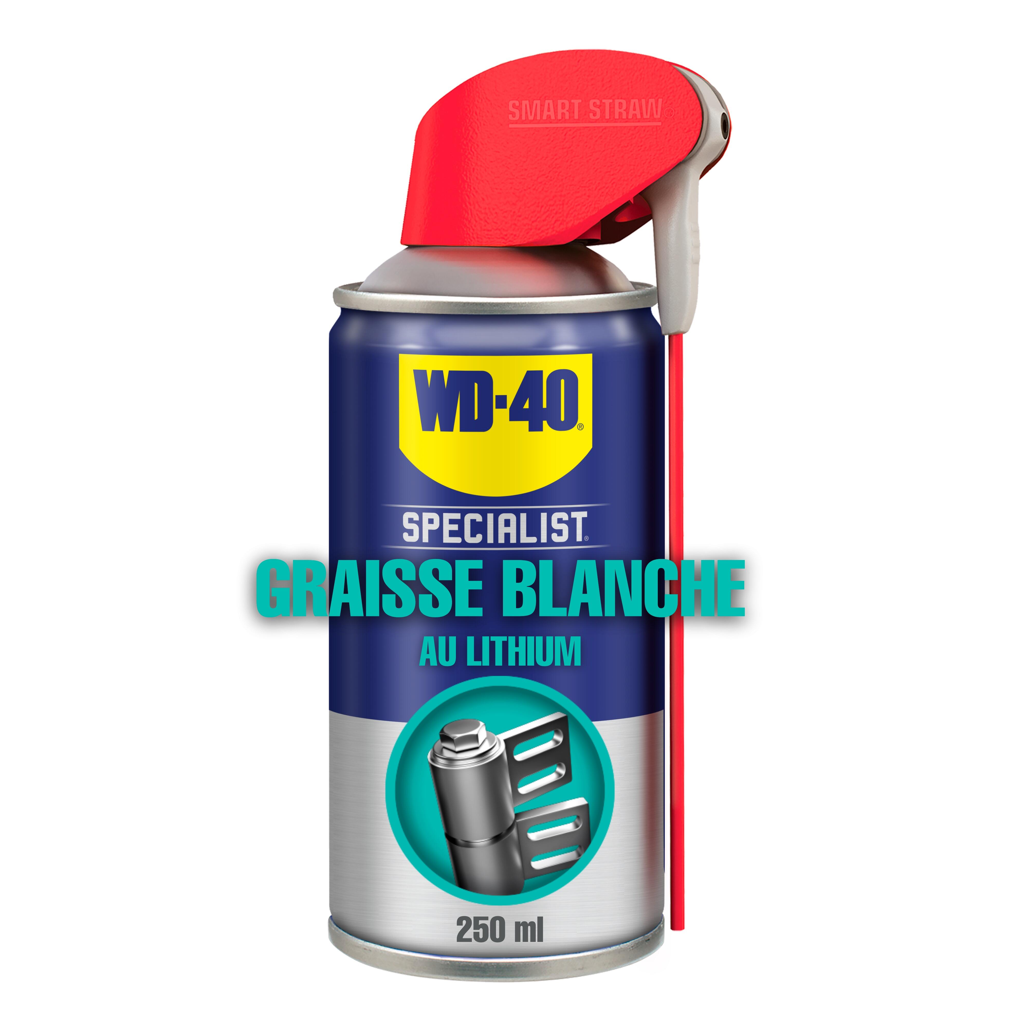 Graisse blanche, WD-40 en aérosol 250 ml - 3